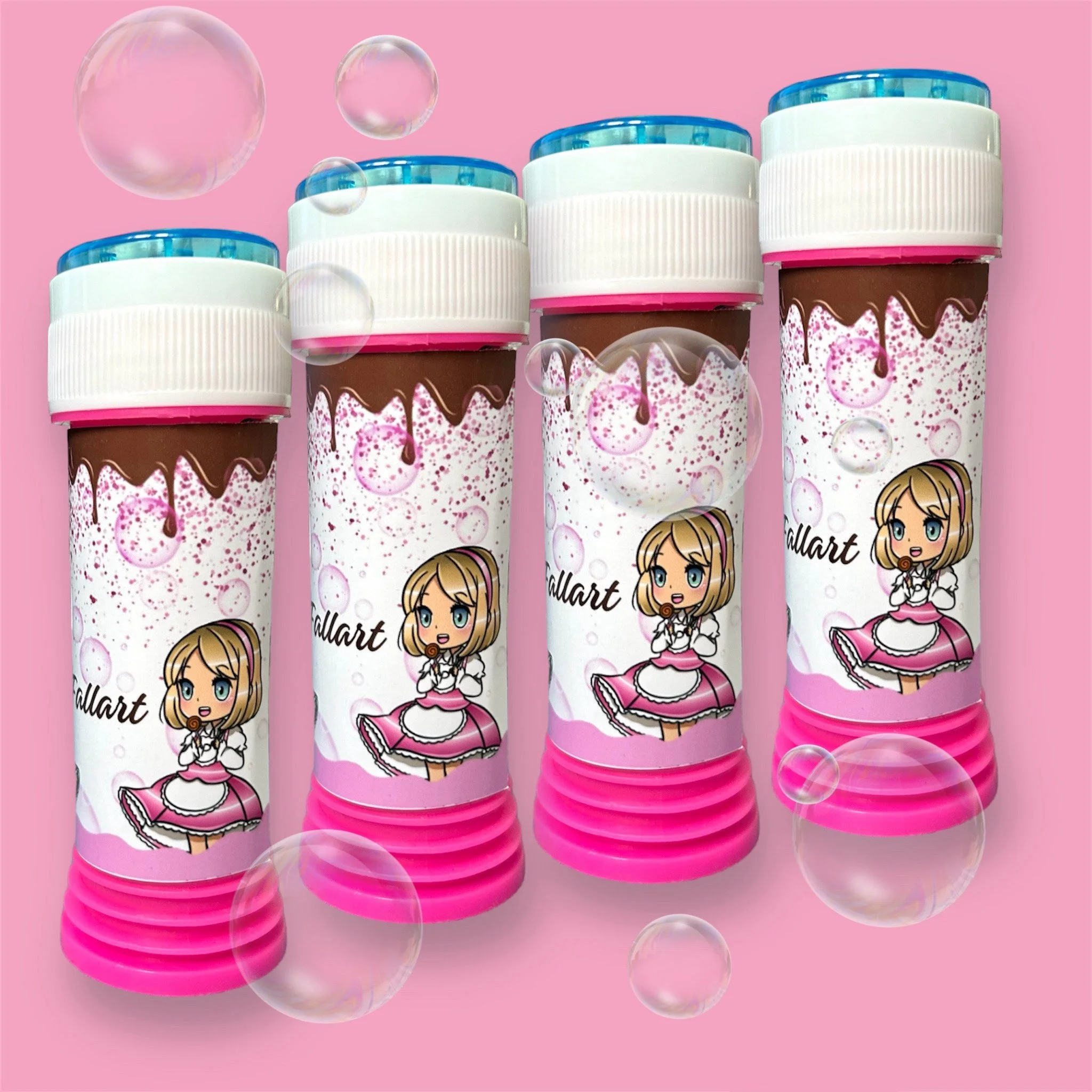 Bulles de savons personnalisés x2