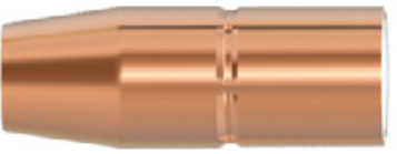 Close-up of a copper-colored pipe fitting or connector.