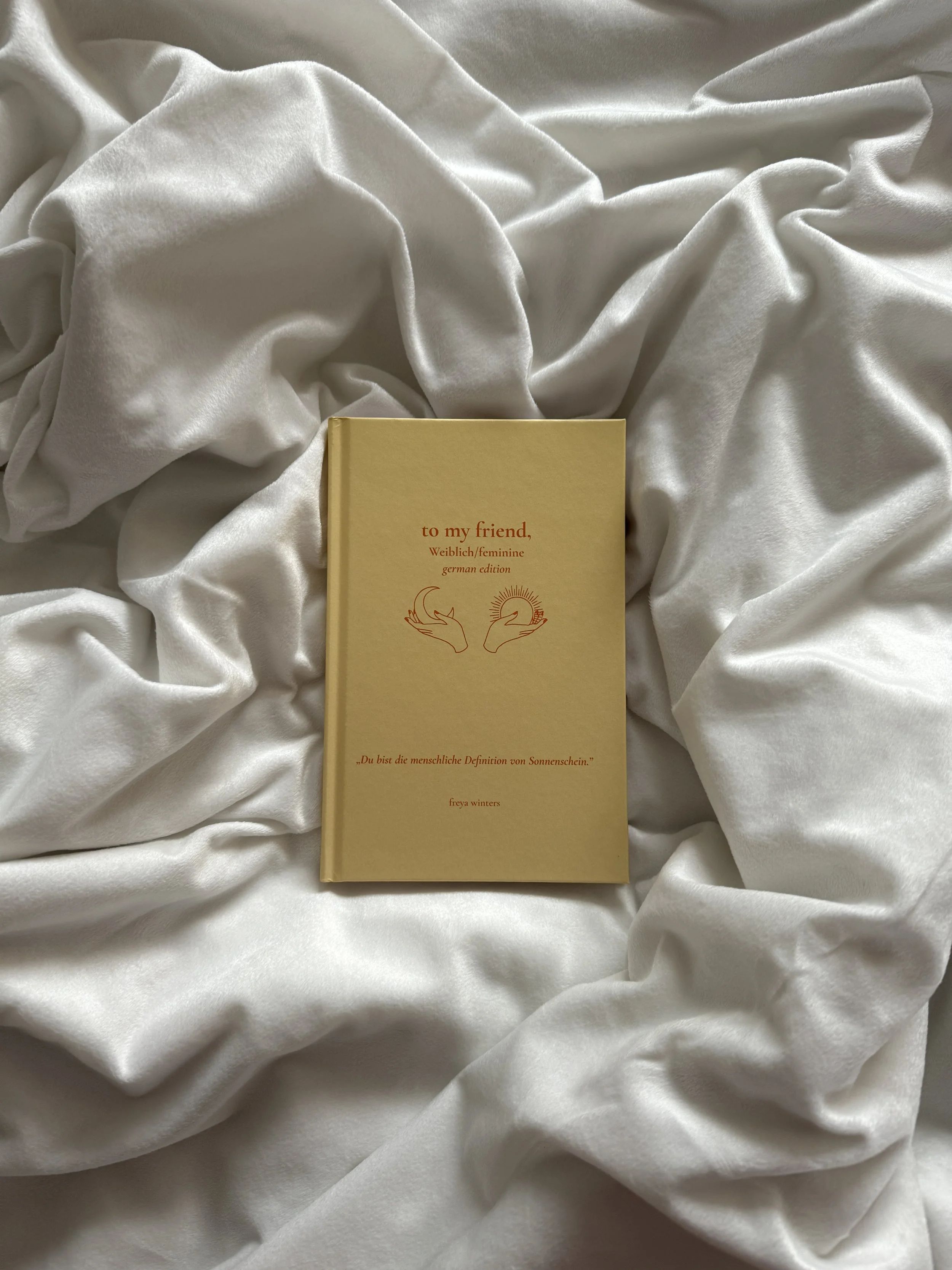 book - to my friend German feminine by Freya Winters