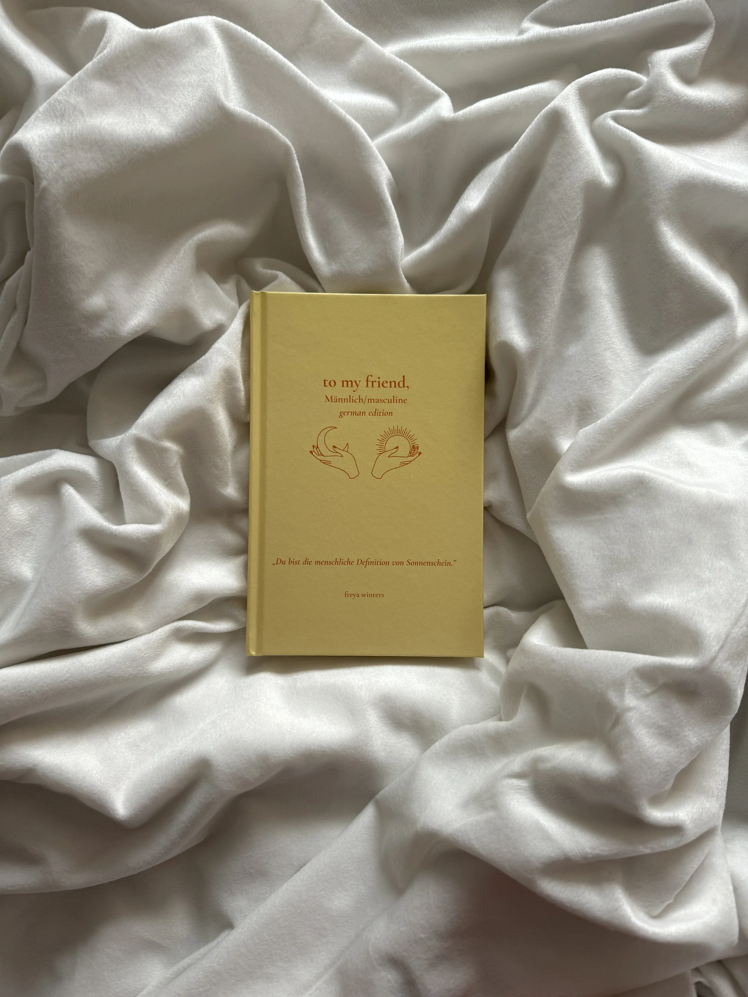 book - to my friend German masculine by Freya Winters