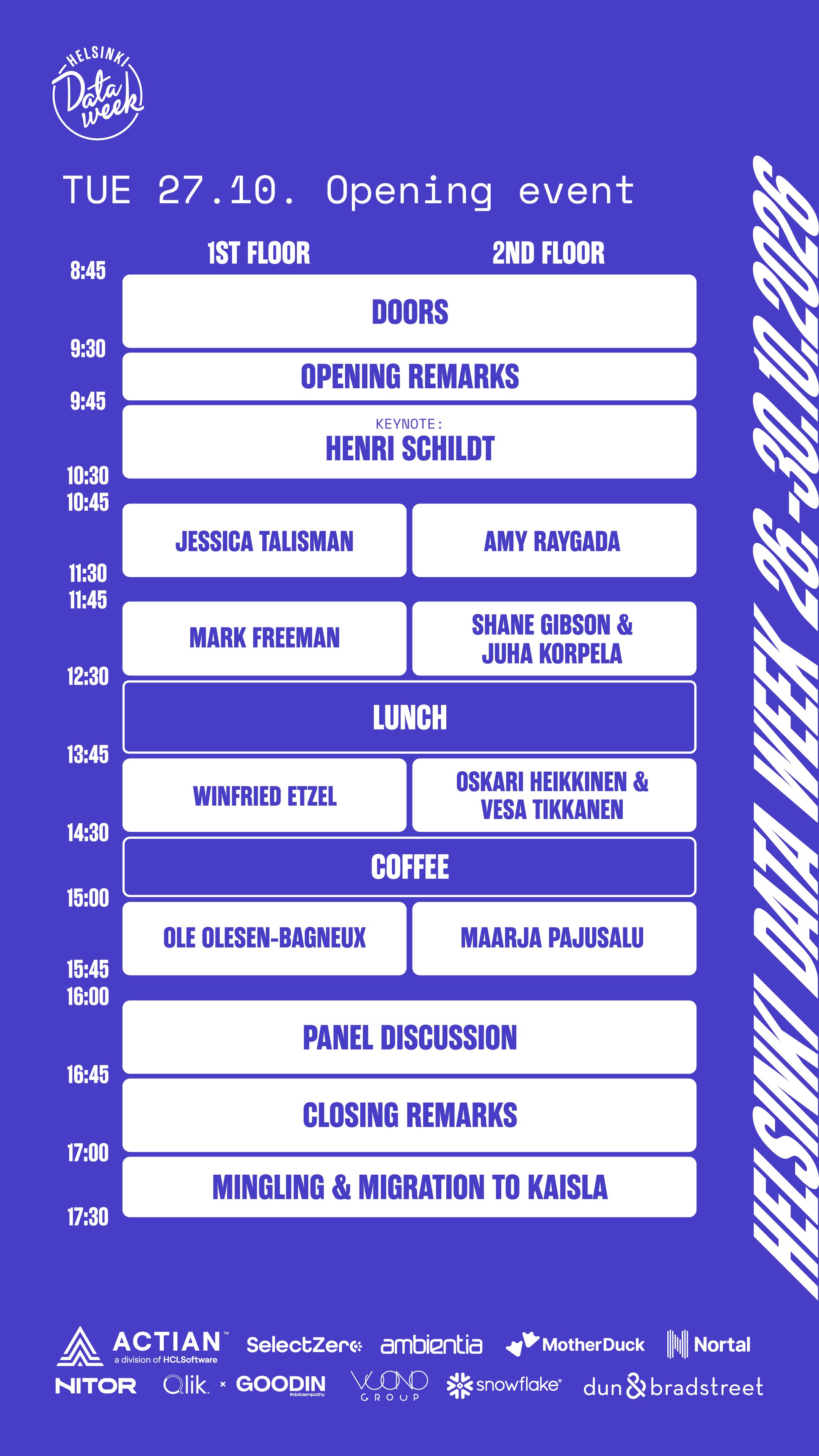 HDW2026: Helsinki Data Week Opening Event [LIVE] — Helsinki Data Week