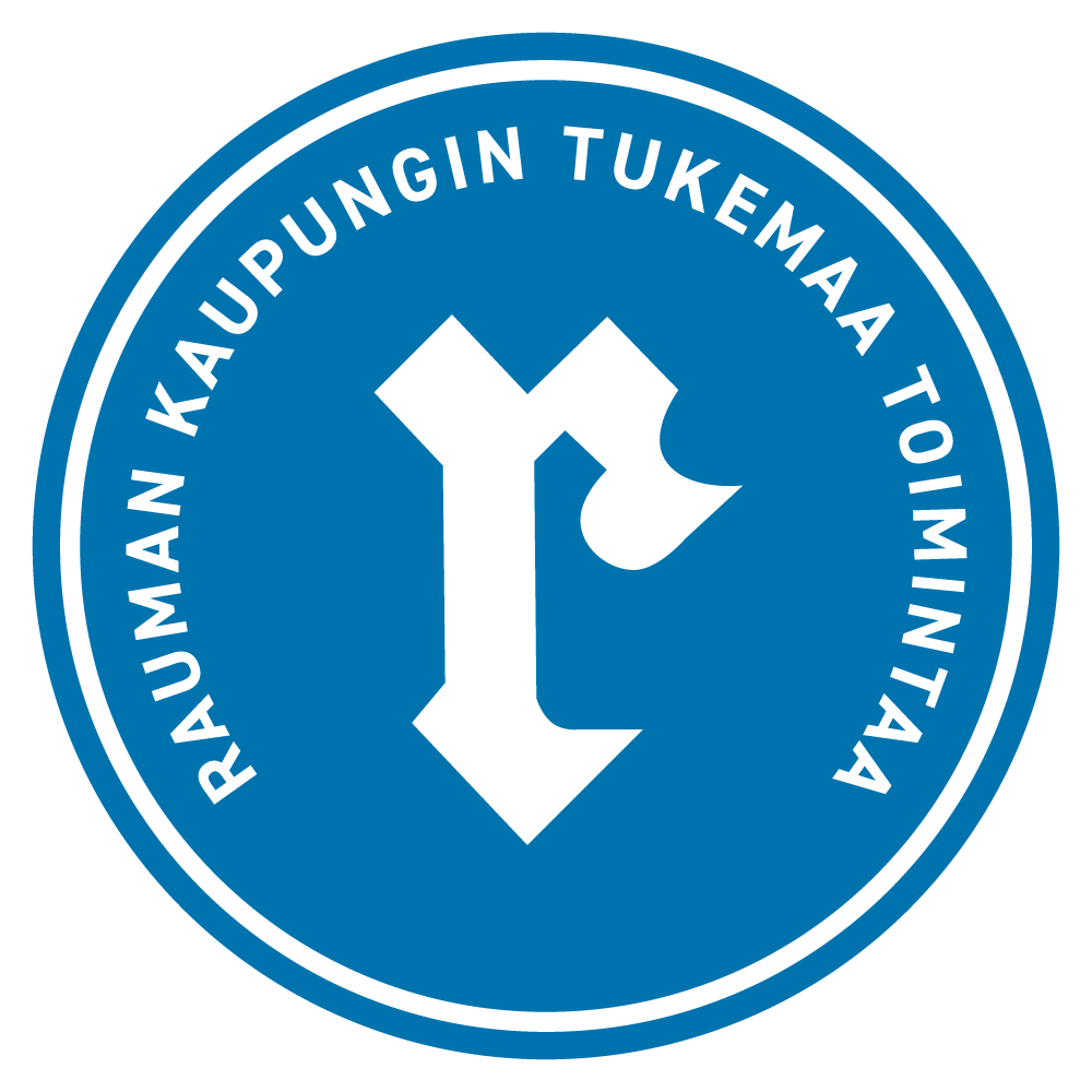 Rauman kaupungin tukemaa -logo sininen.png