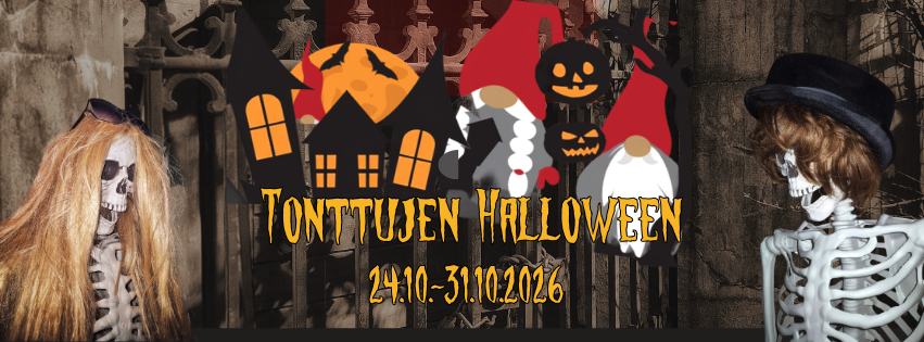 Tonttujen Halloween 24.10.-31.10.2026