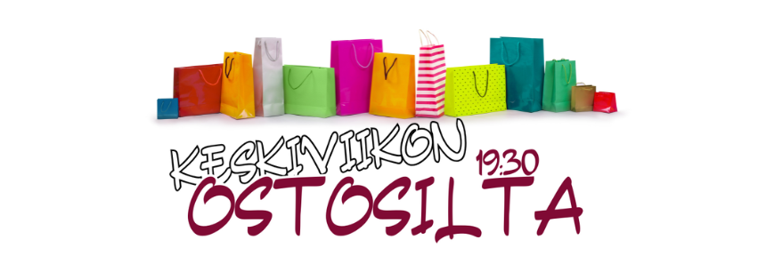 Keskiviikon ostosilta klo 19.30 asti - tule sinäkin Raumalle!