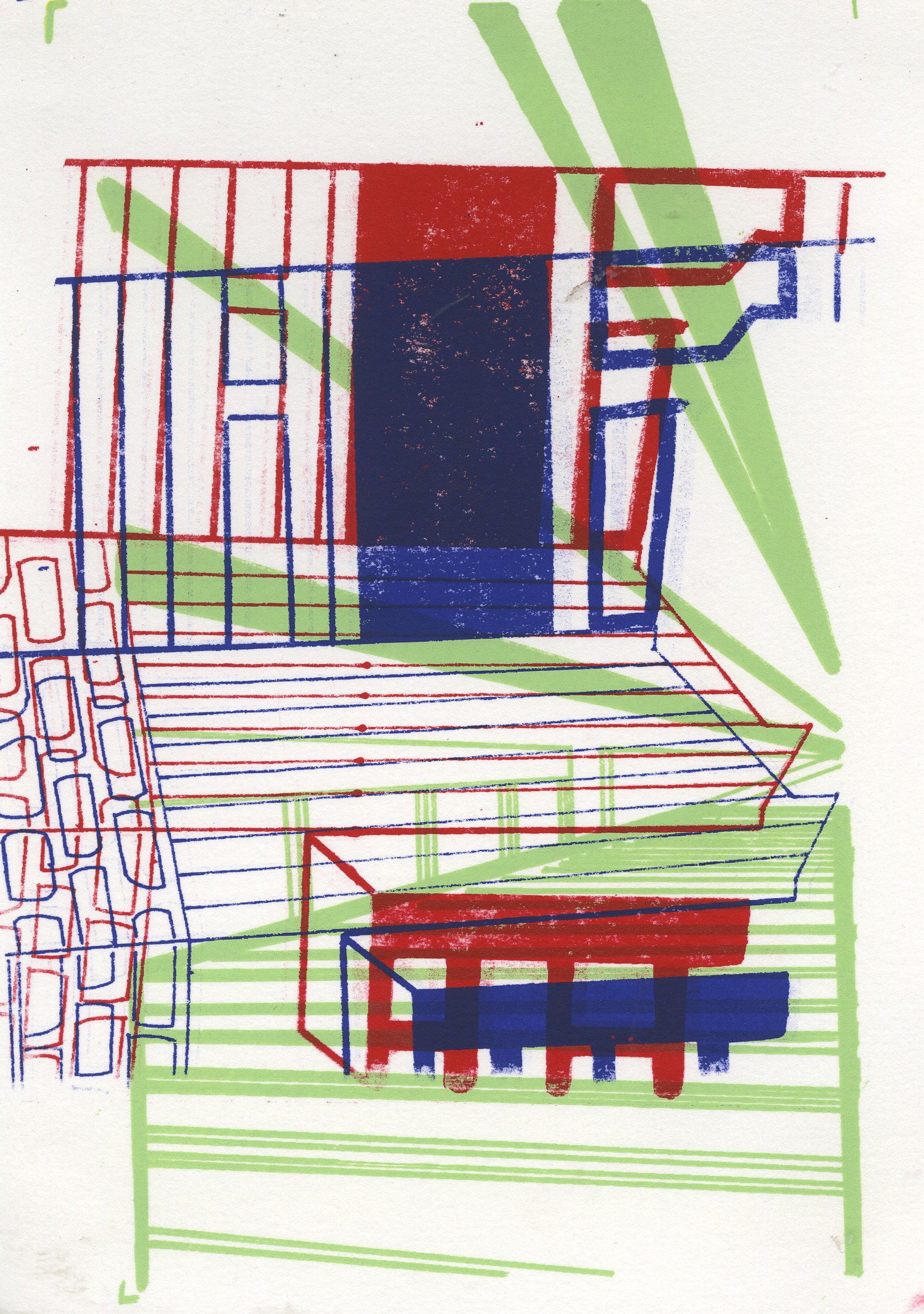 Sérigraphie- 10 x 15 cm