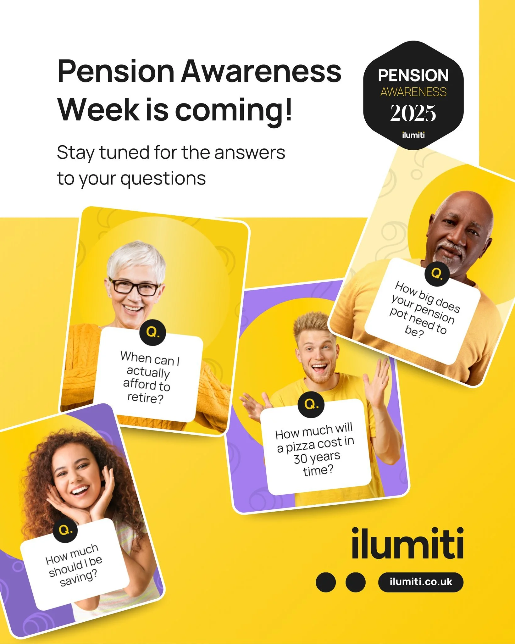🤔 Do pensions feel a bit confusing? You&rsquo;re not alone.

This September, during Pension Awareness Week (starting 15th September), we&rsquo;ll break it all down in simple, bite-sized videos &mdash; answering real questions like:

💡 How much shou