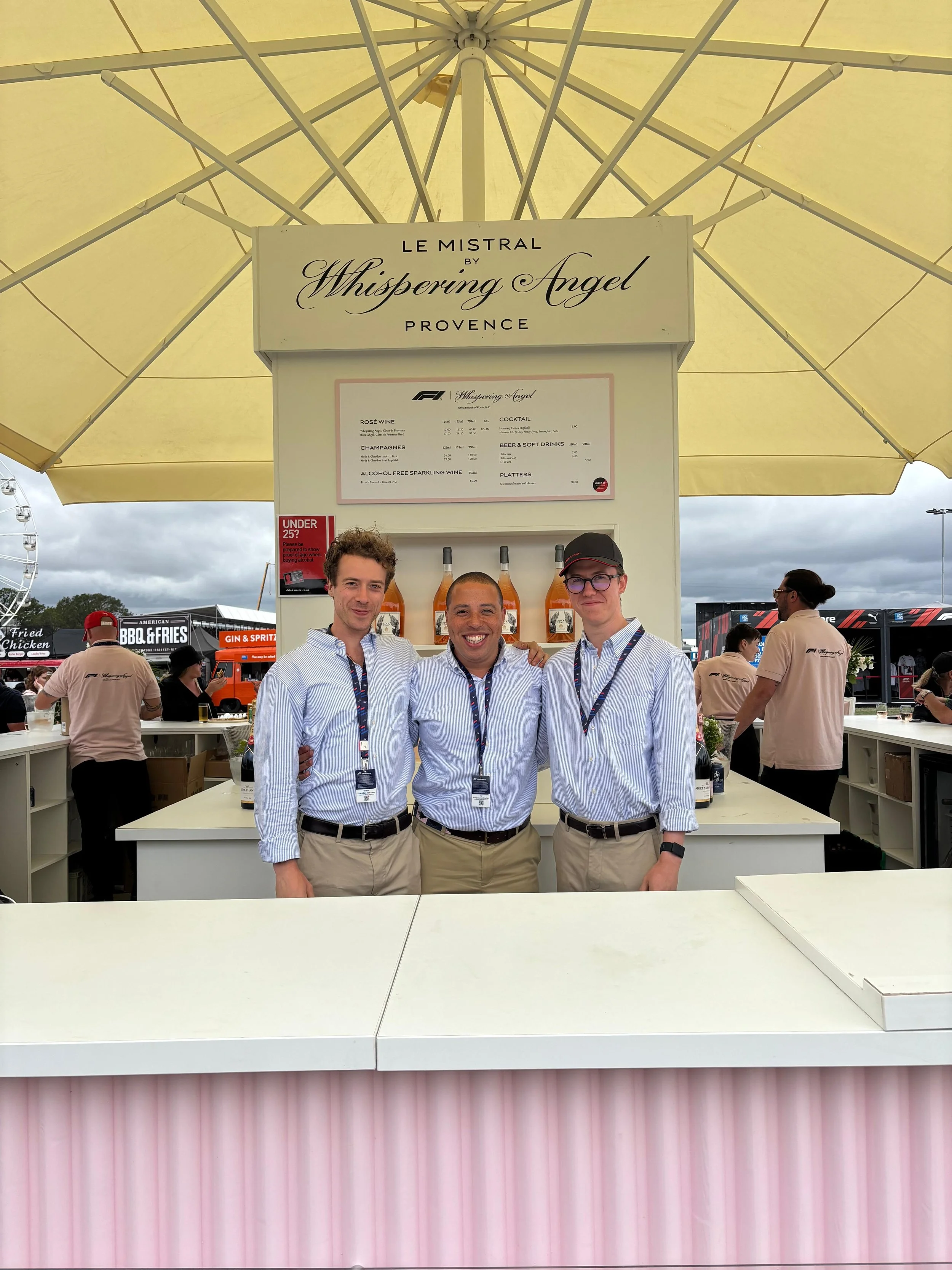 Pouring Prestige at the British Grand Prix