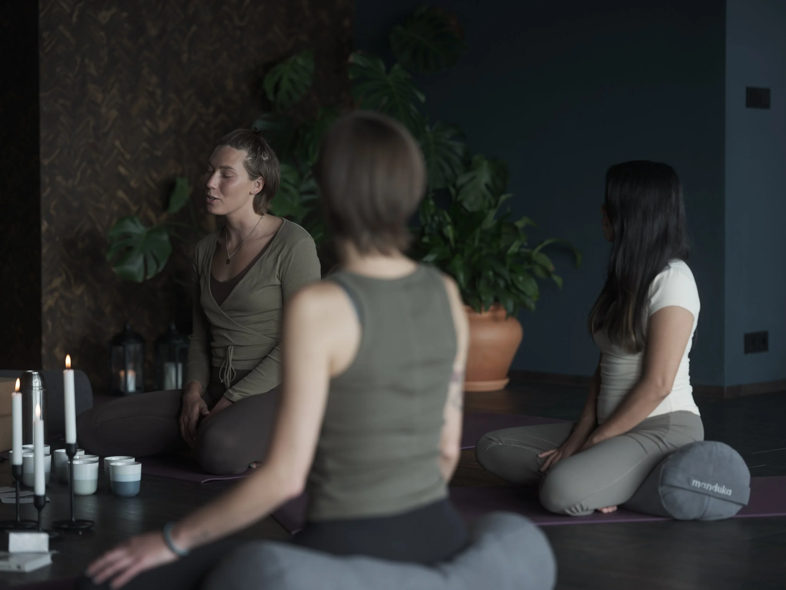 Yin Yoga class