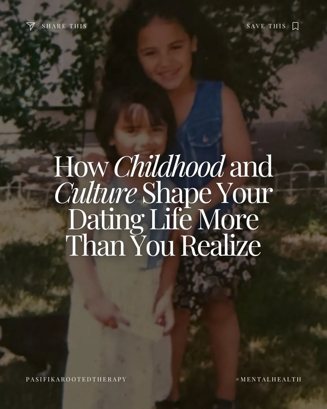 Growing up, dating was not something we talked about in my family. It was something we avoided. Something we kept quiet. Something that came with rules but no explanations. And if you grew up in a PI household or any home with strict cultural expecta