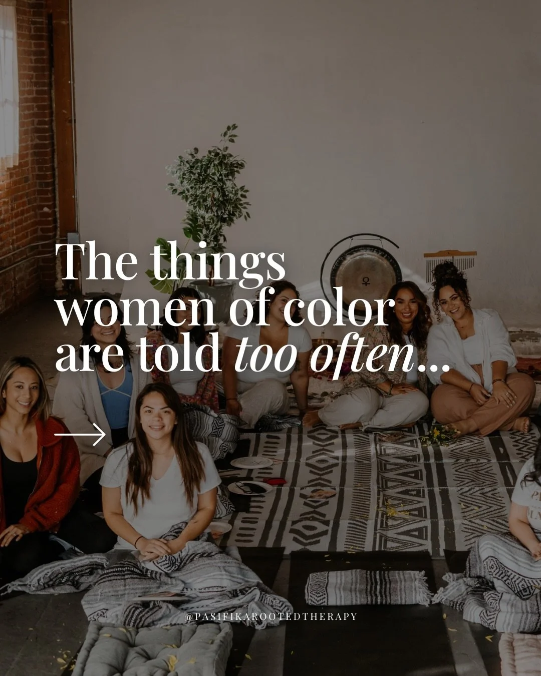 A lot of women of color don&rsquo;t need a lecture about strength. We were raised on it.

&ldquo;You&rsquo;re too sensitive.&rdquo;
&ldquo;Be strong.&rdquo;
&ldquo;They didn&rsquo;t mean it like that.&rdquo;
&ldquo;Your job is to help.&rdquo;

These 