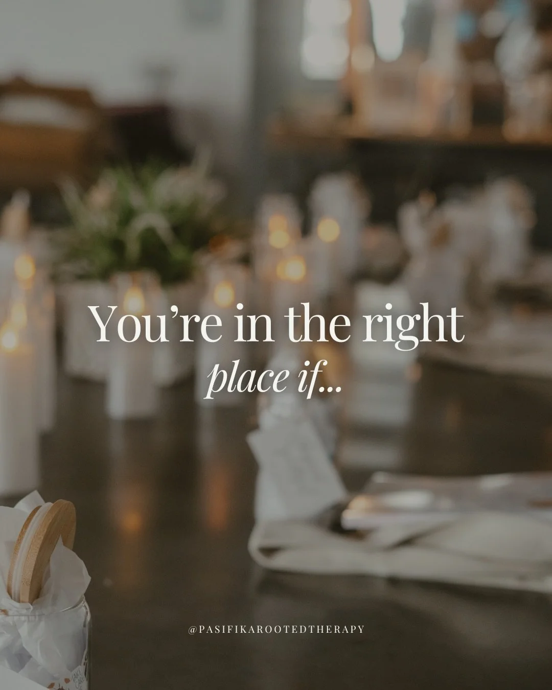 You don&rsquo;t have to fit into one box to be here.

Some of you are navigating your own healing. Some of you are students trying to figure out if this field fits. Some of you are clinicians learning how to show up in ways that feel more honest and 