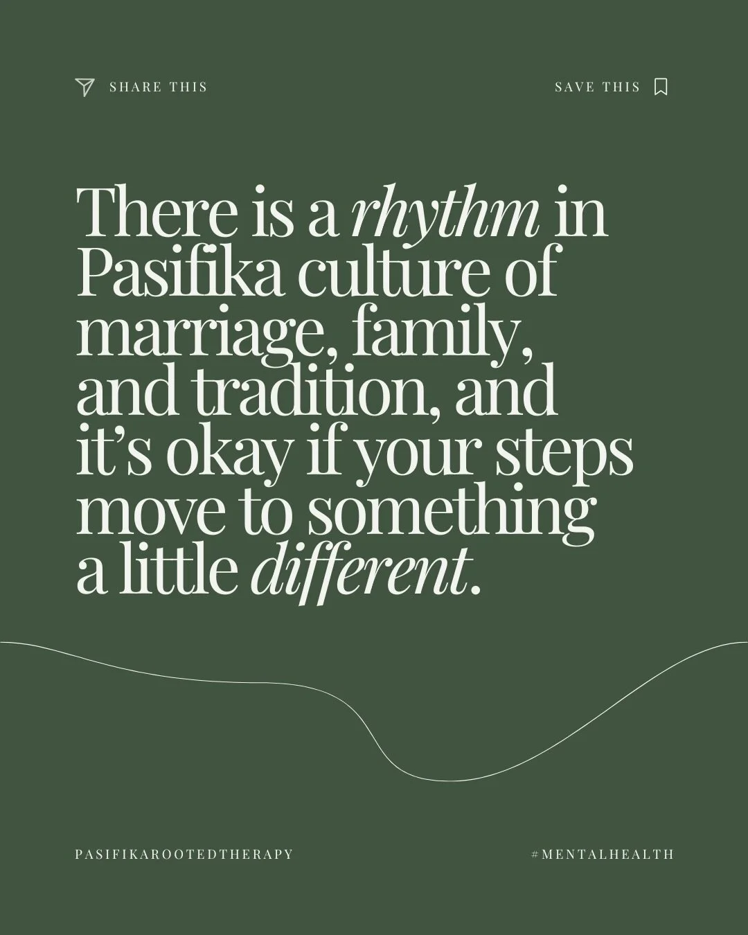 In many Pasifika homes, the message is clear:

&ldquo;Get married. Have kids. Honor the family.&rdquo;

But what if that&rsquo;s not your story?

What if your love, your joy, your life, doesn&rsquo;t fit into those expectations?
Not wanting marriage 