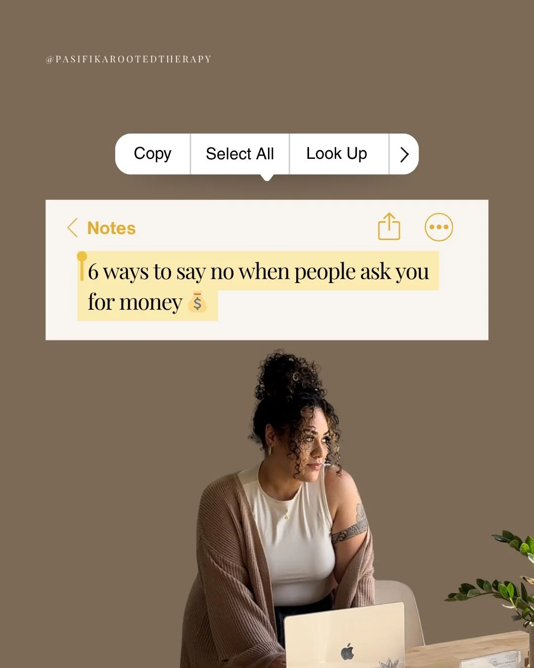 Saying no to money hits different when you&rsquo;ve been raised to always say yes.

A lot of us grew up seeing money as a way to show love, support, and responsibility. So when you start setting limits, it can feel uncomfortable&hellip; even wrong.

