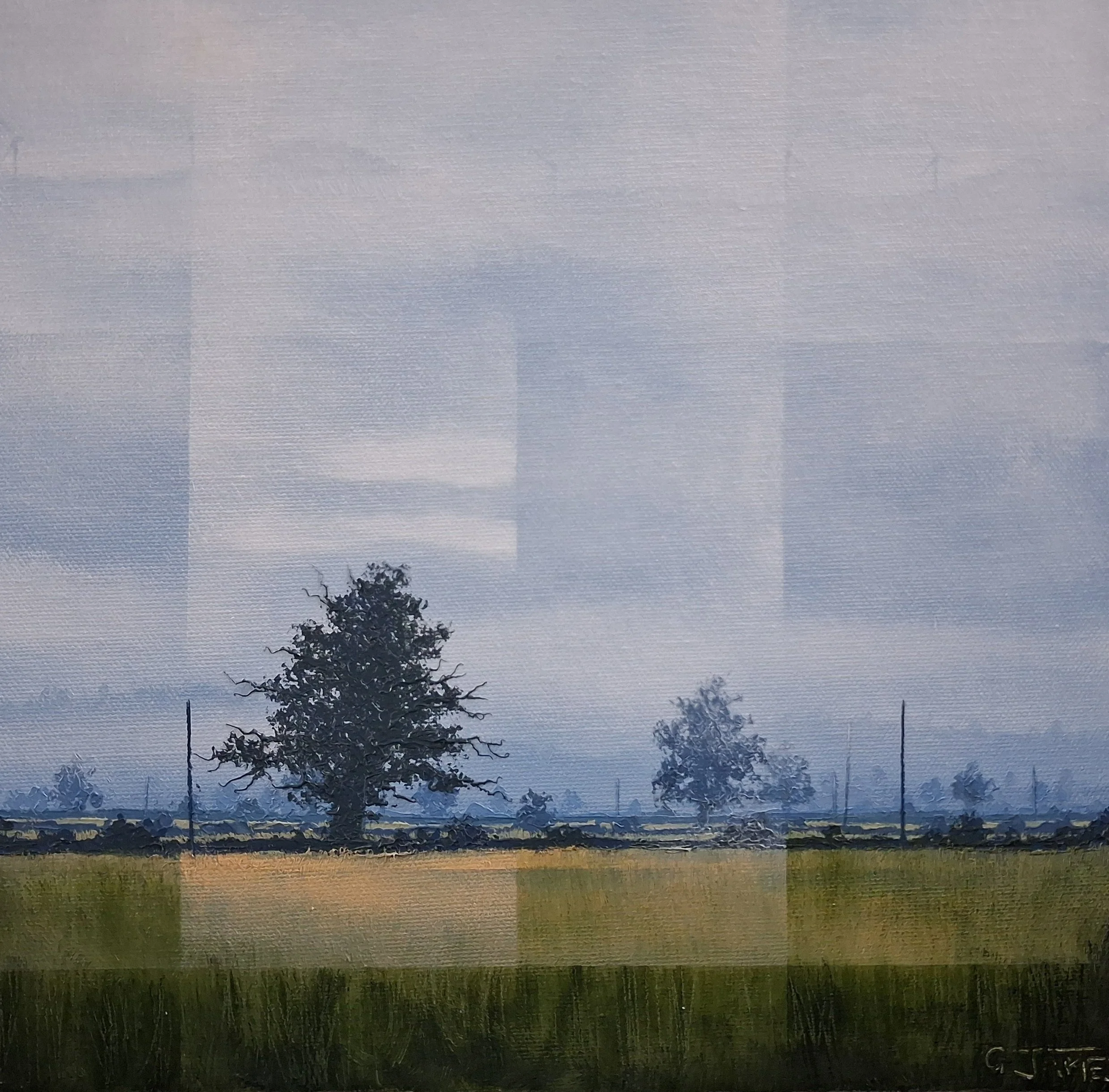 Giants From The Mist   300mm x 300mm   Oils  £475.00  Bu
