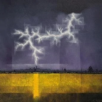 Then There Was Light   £795.00  HH  390mm x 390mm
