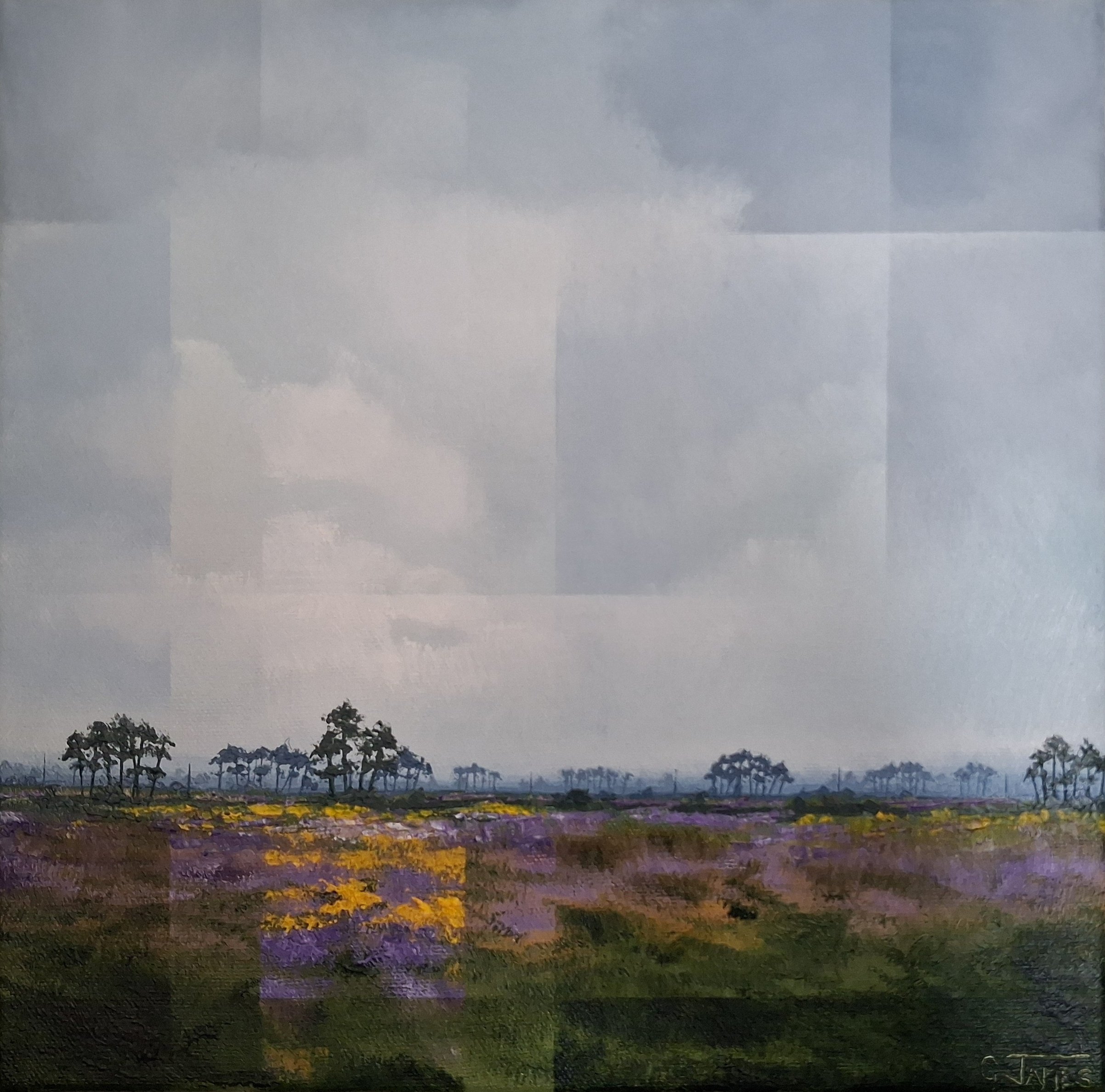 A Small Break In Suffolk   300mm x 300mm   Oils   £475.00   Bu
