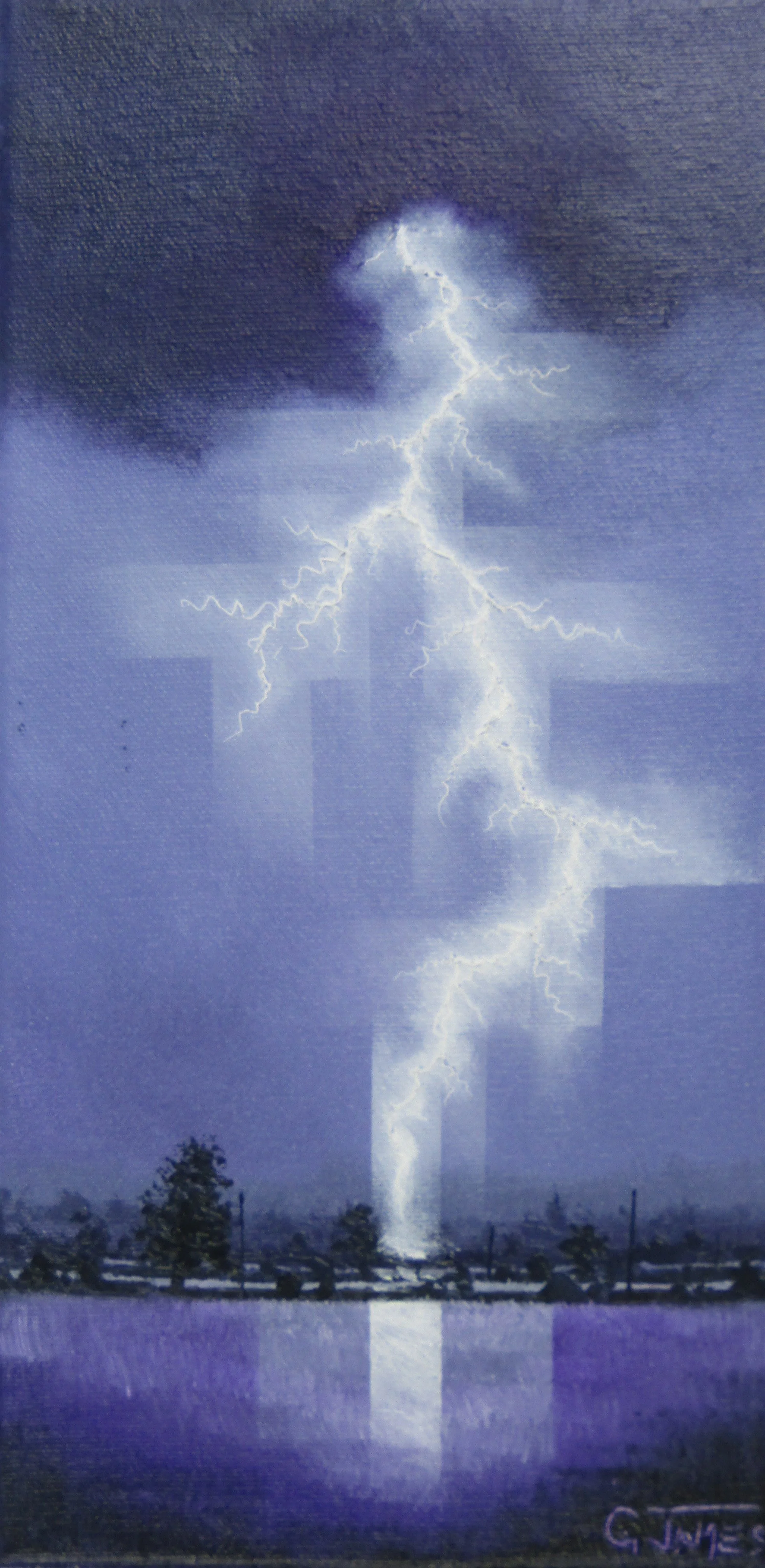Grounded   150mm x 300mm    Oils   Sold  08/26
