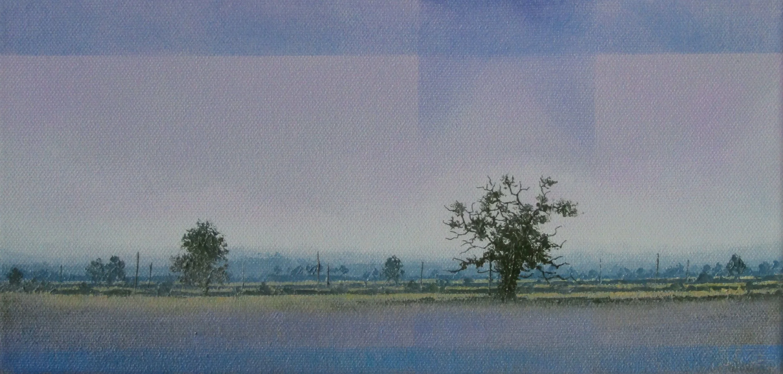 It's A Purple Year   300mm x 150mm  Oils
£295.00   HH
