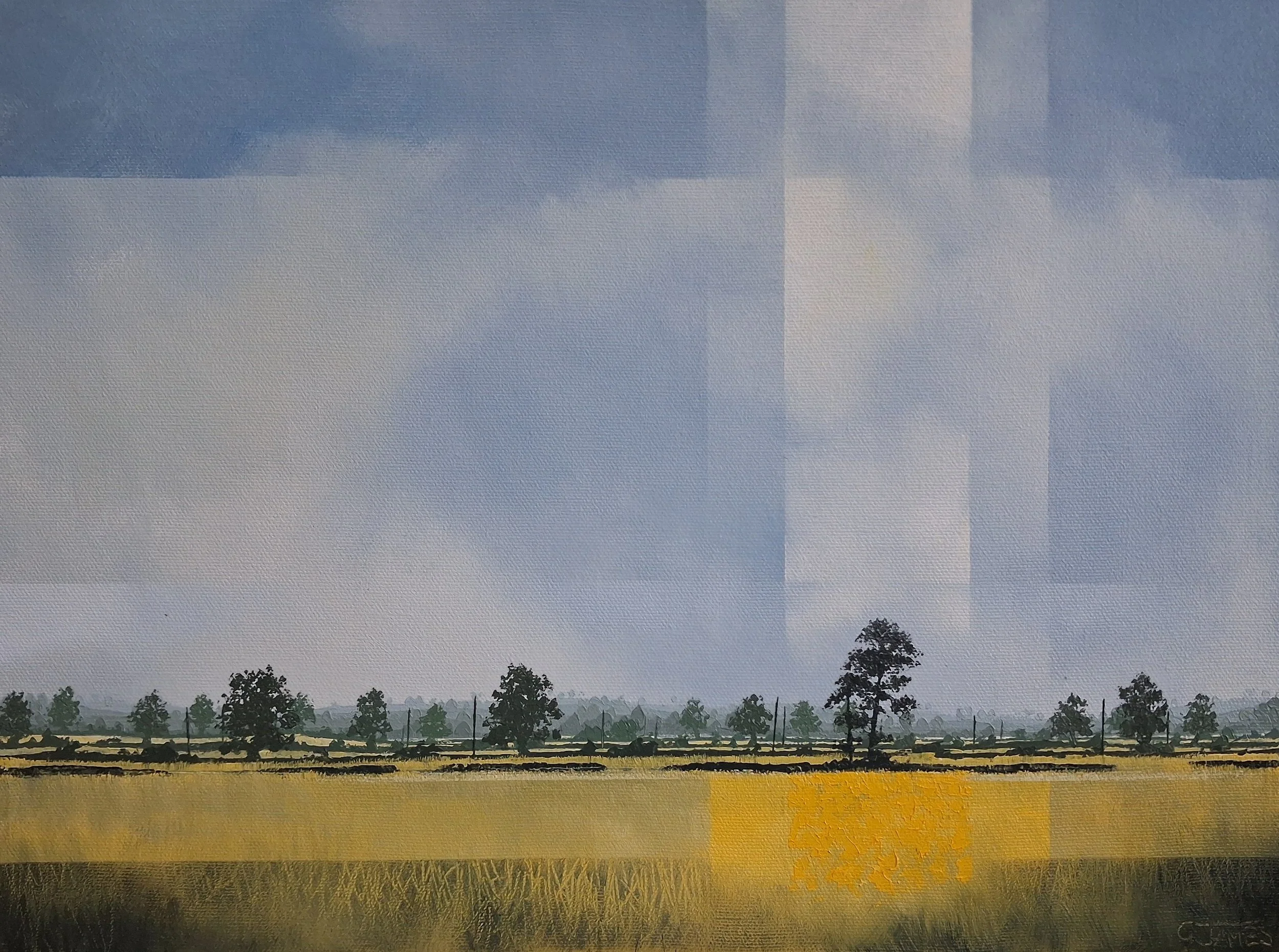 Standing Out From The Crowd   400mm x 300mm   Oils   £540.00   Bu
