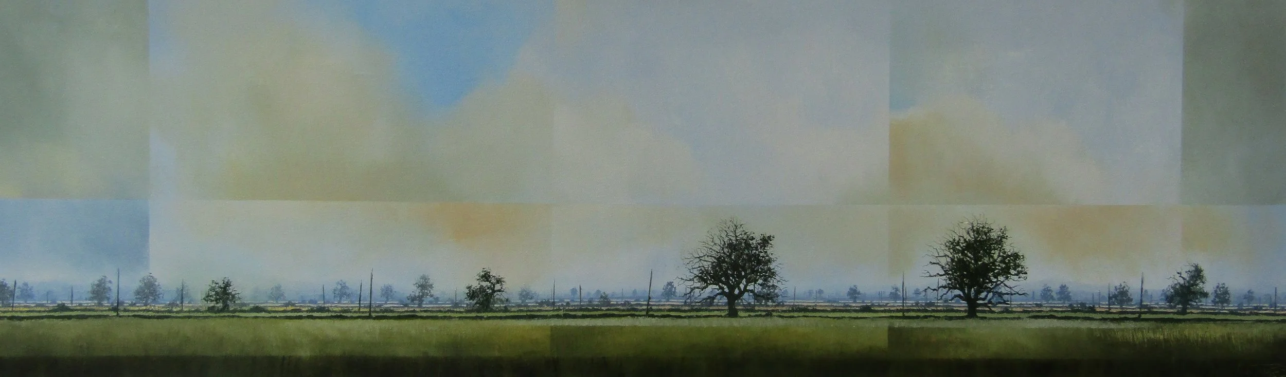 As Time Passes By     £1575.00 HH     Oils    1030mm x 300mm

