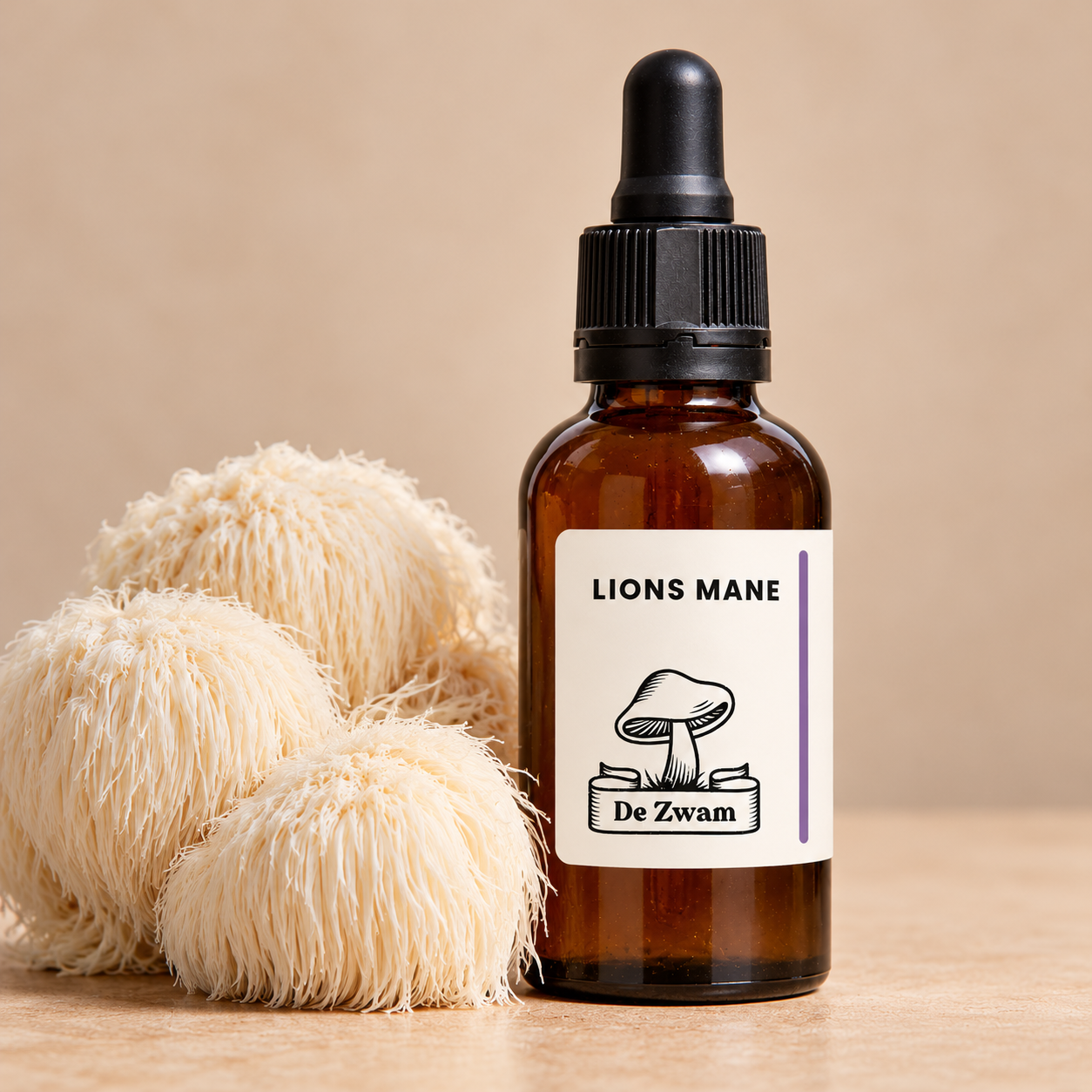 Lion’s Mane tinctuur met verse Lions mane.png