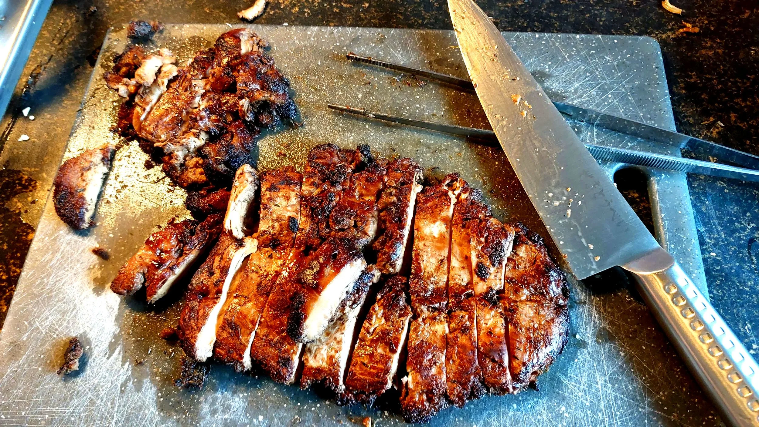 Lion’s Mane steak van gebakken Lion’s Mane paddenstoel