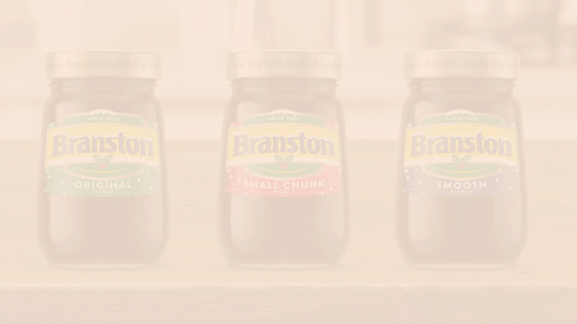 Branston Christmas Label