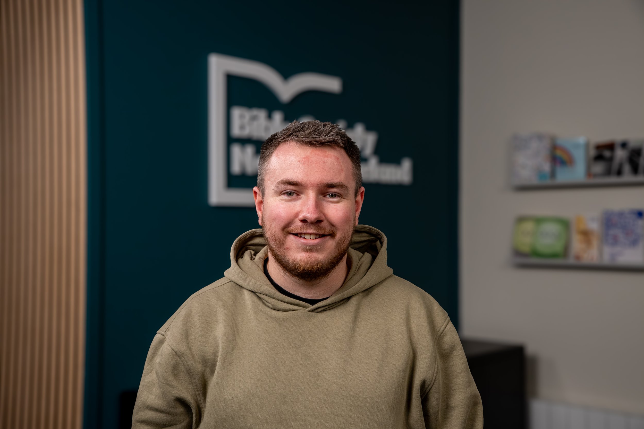 Aaron Sweeney, Communications and Projects Manager.