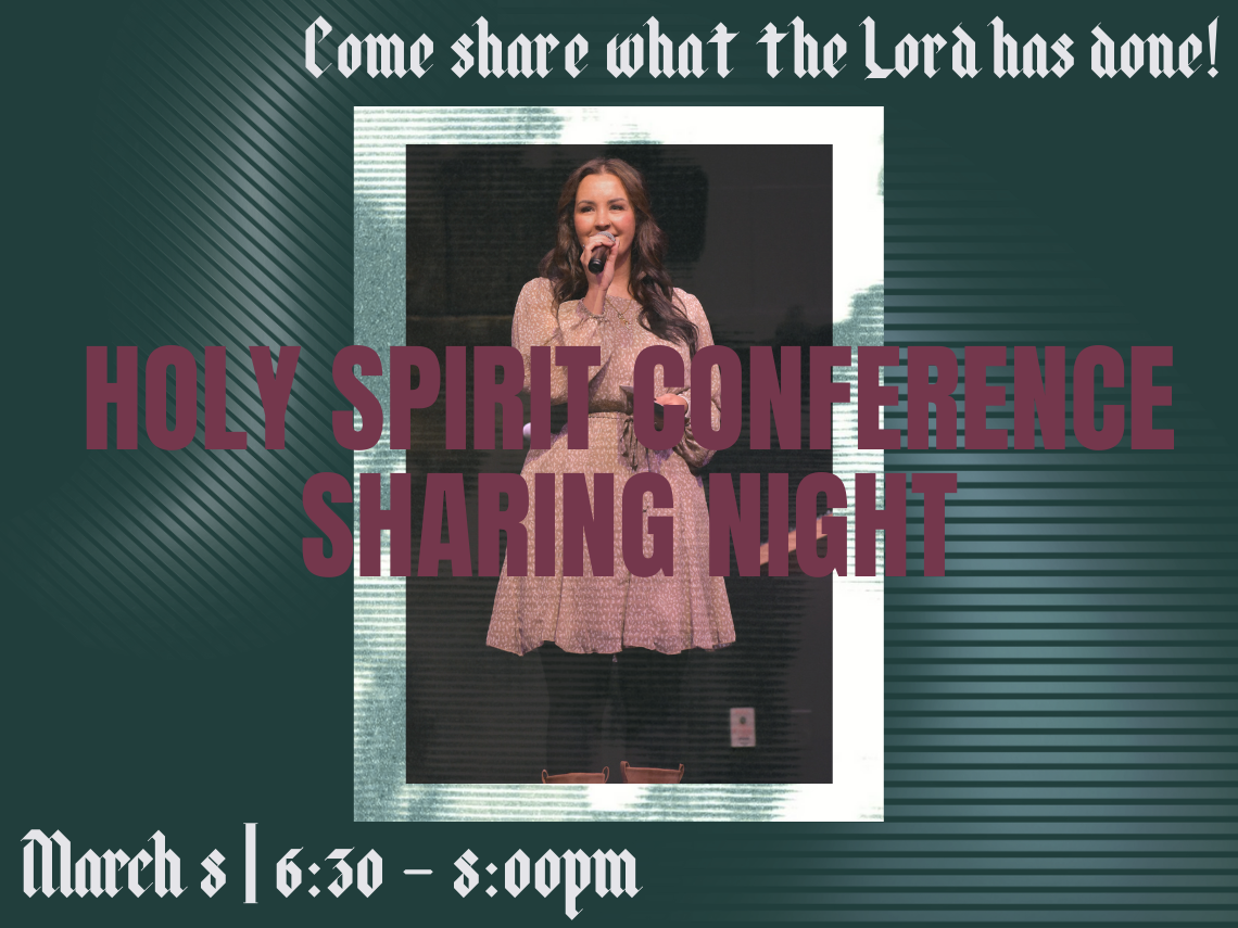 Holy Spirit Conference Sharing Night
