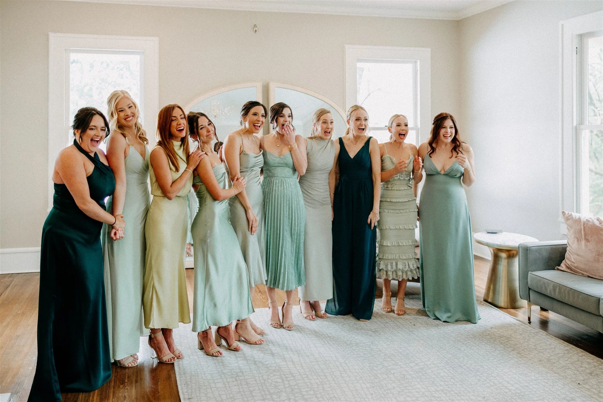 Tropical Charlotte, NC Wedding at VanLandingham Estate