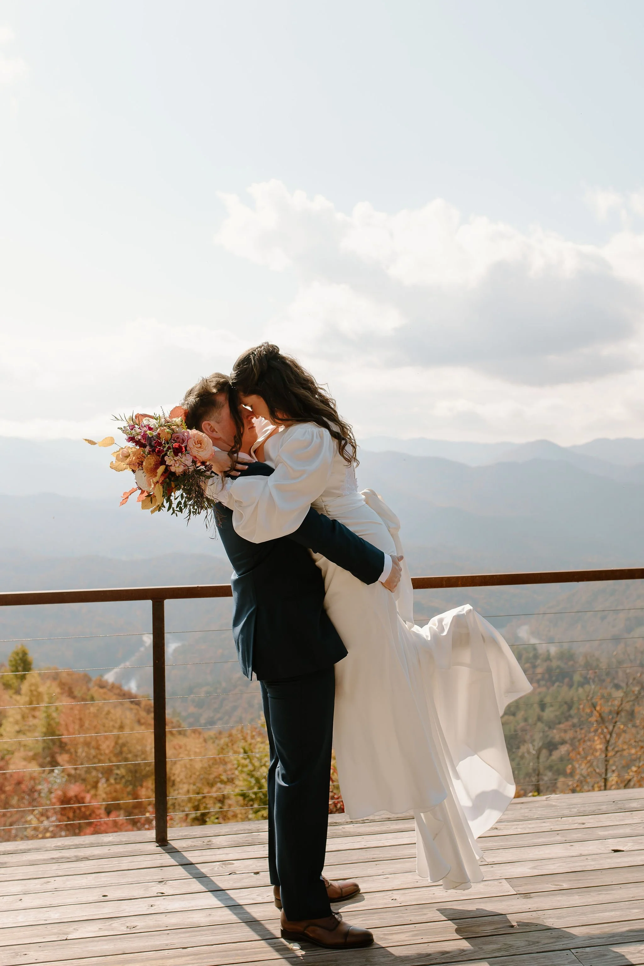 A Cozy Fall Wedding in the Mountains | The Parker Mill Wedding