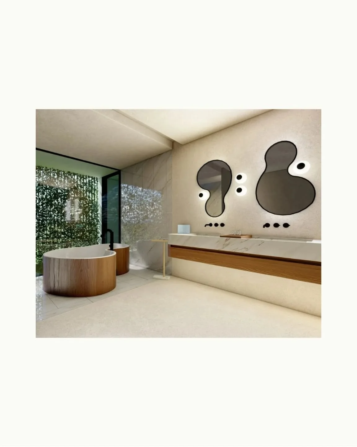 Projeto de design de interiores, com assinatura Helena Faria.
Arquitetura @cesar.maciel_arq

@agapebathrooms
@matteobrioni 
@ritmonio