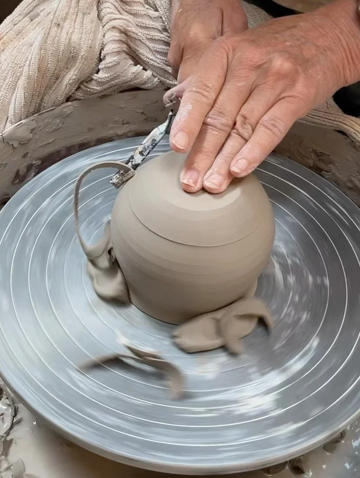 A little trimming, a little swimming. A few mellow moments for your week ahead. Happy Monday, from everyone at Scargo Pottery.