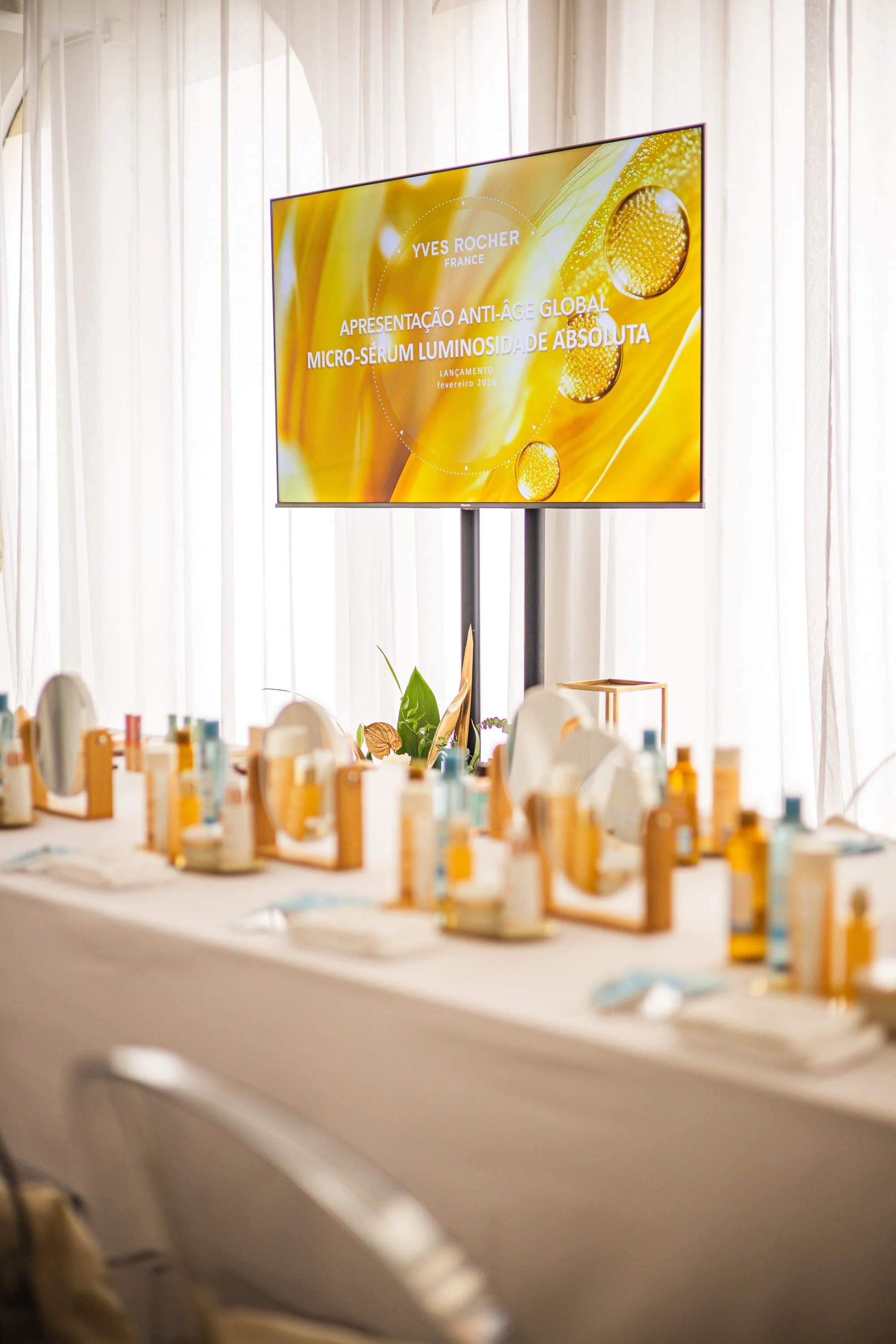 YVES ROCHER Le Temps En Or sala86 sala 86 estudio studio event evento workshop skincare