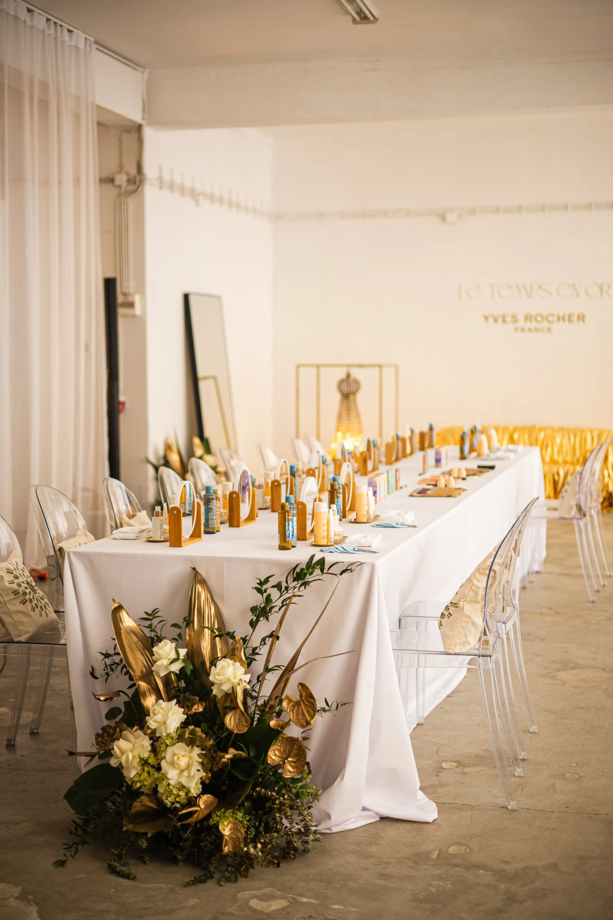 YVES ROCHER Le Temps En Or sala86 sala 86 estudio studio event evento workshop skincare Lisbon lisboa portugal