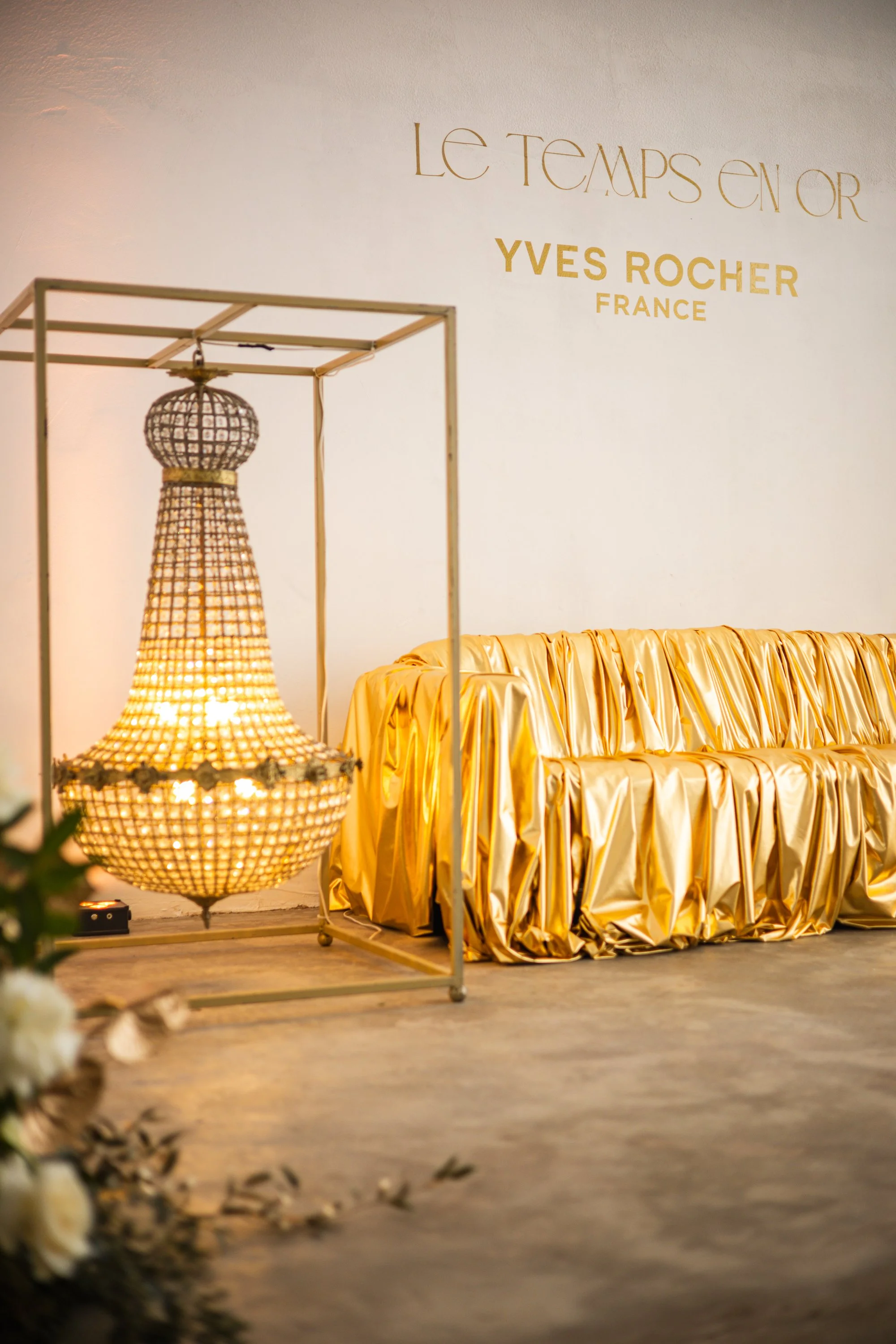 YVES ROCHER Le Temps En Or sala86 sala 86 estudio studio event evento workshop skincare