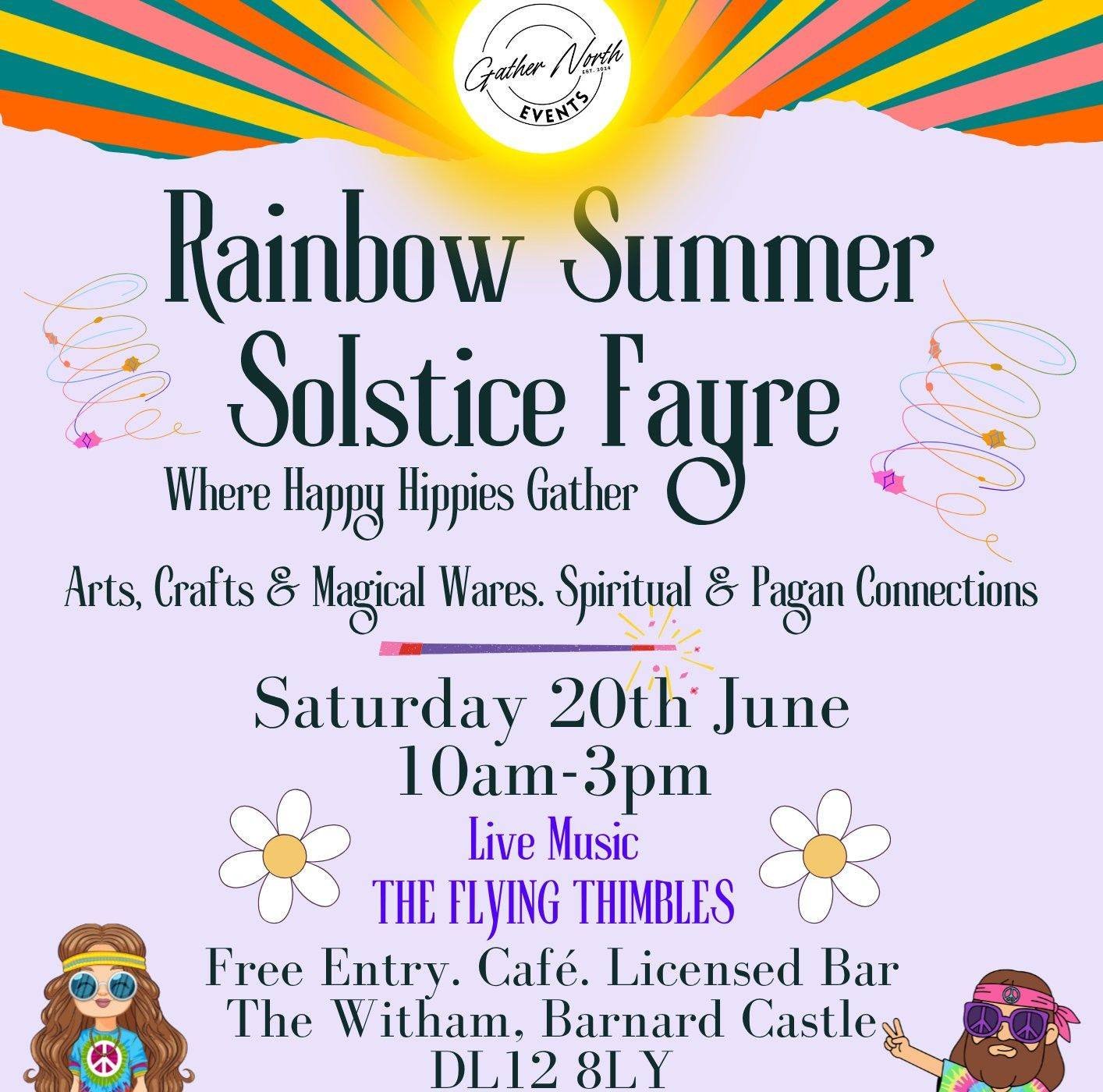 Rainbow Solstice Summer market