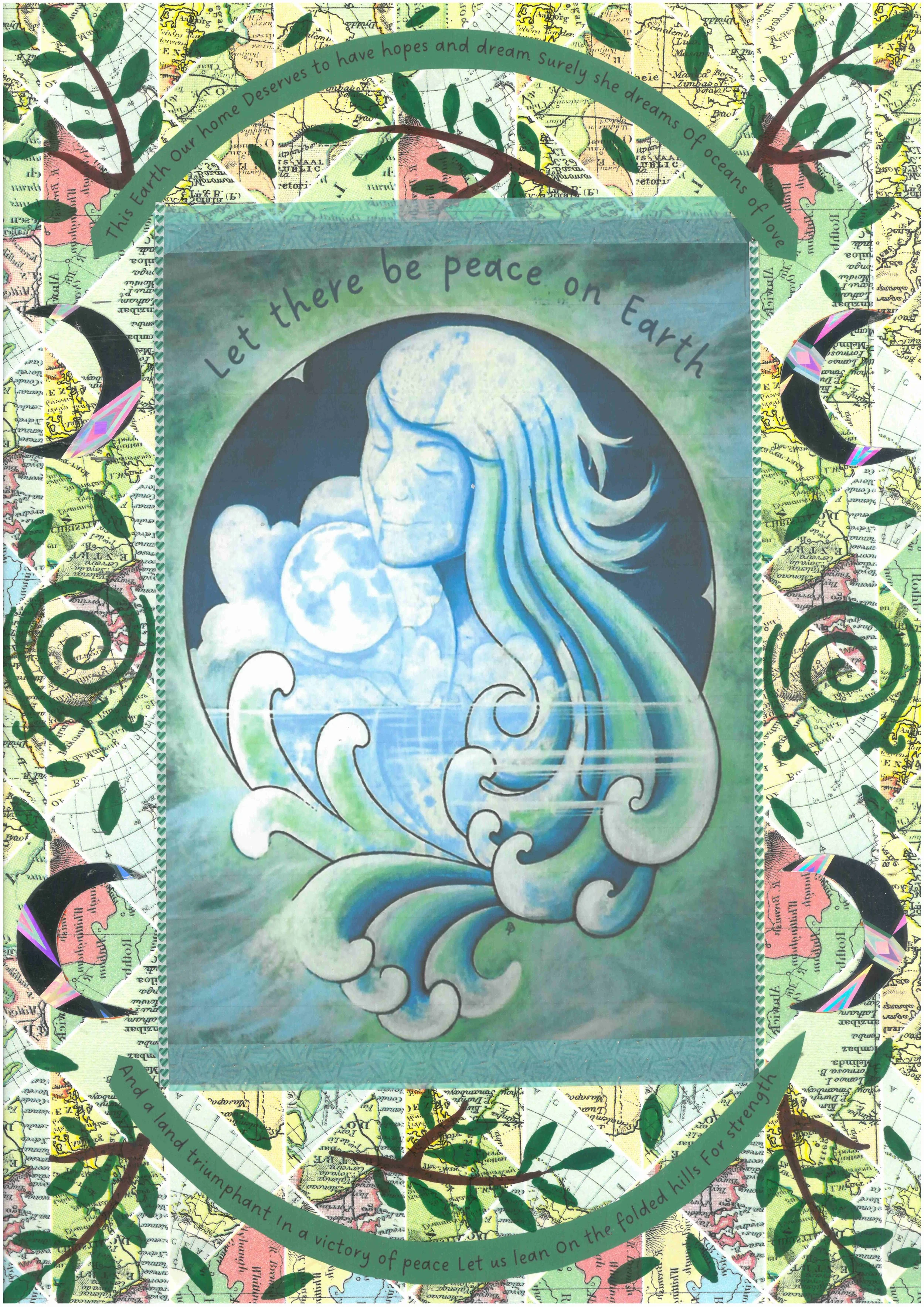 A3 Original Artwork - Peace On Earth