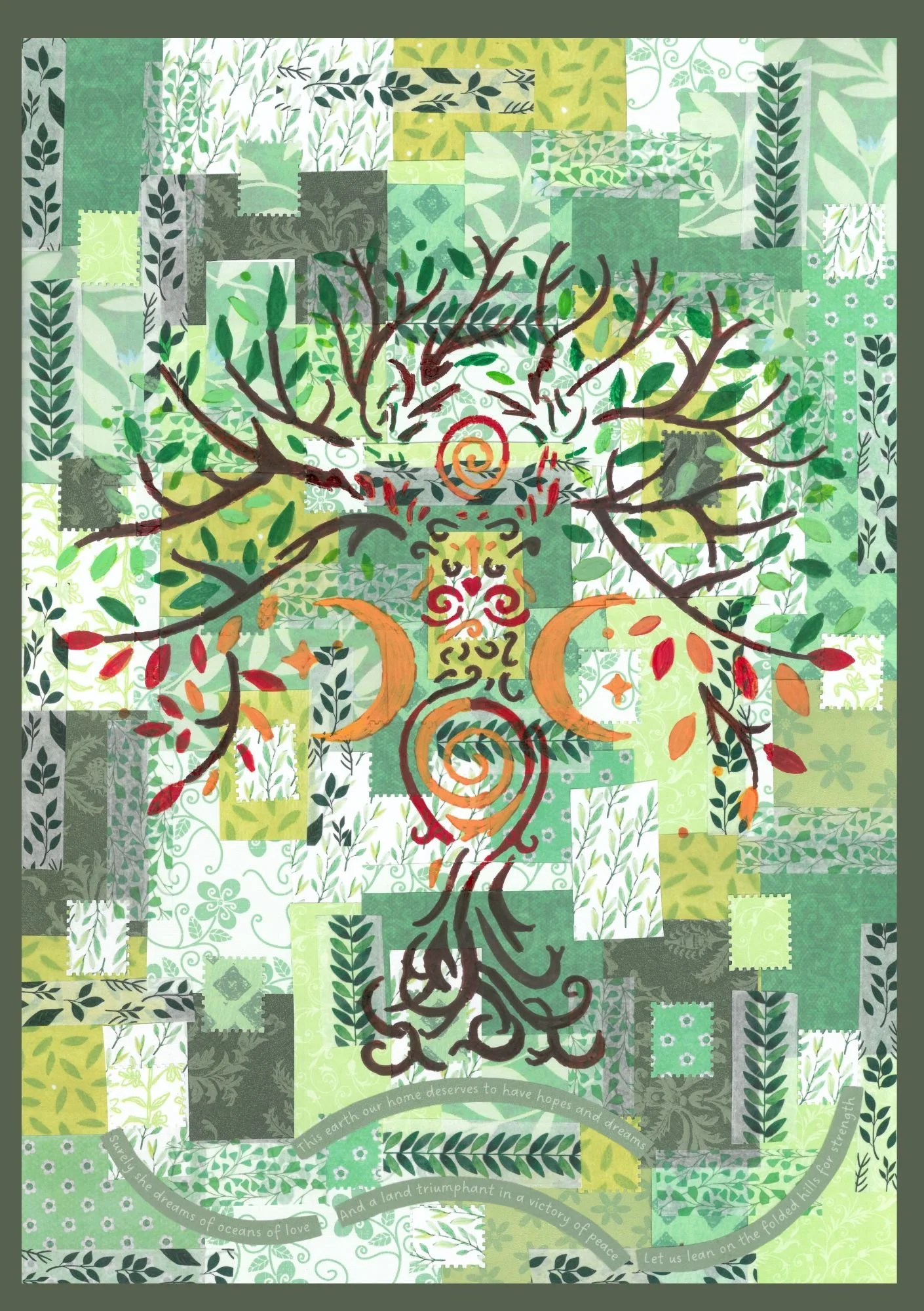A4 Print -  Mother Earth Tree