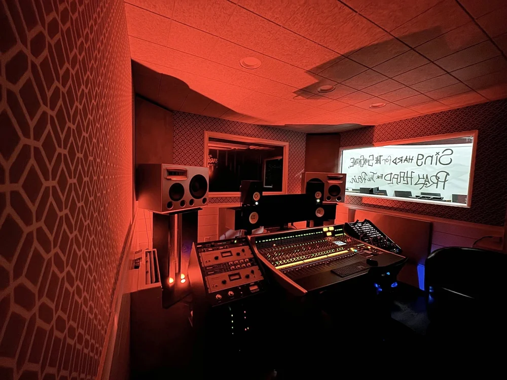 Studio A — SSL 948 flagship recording room