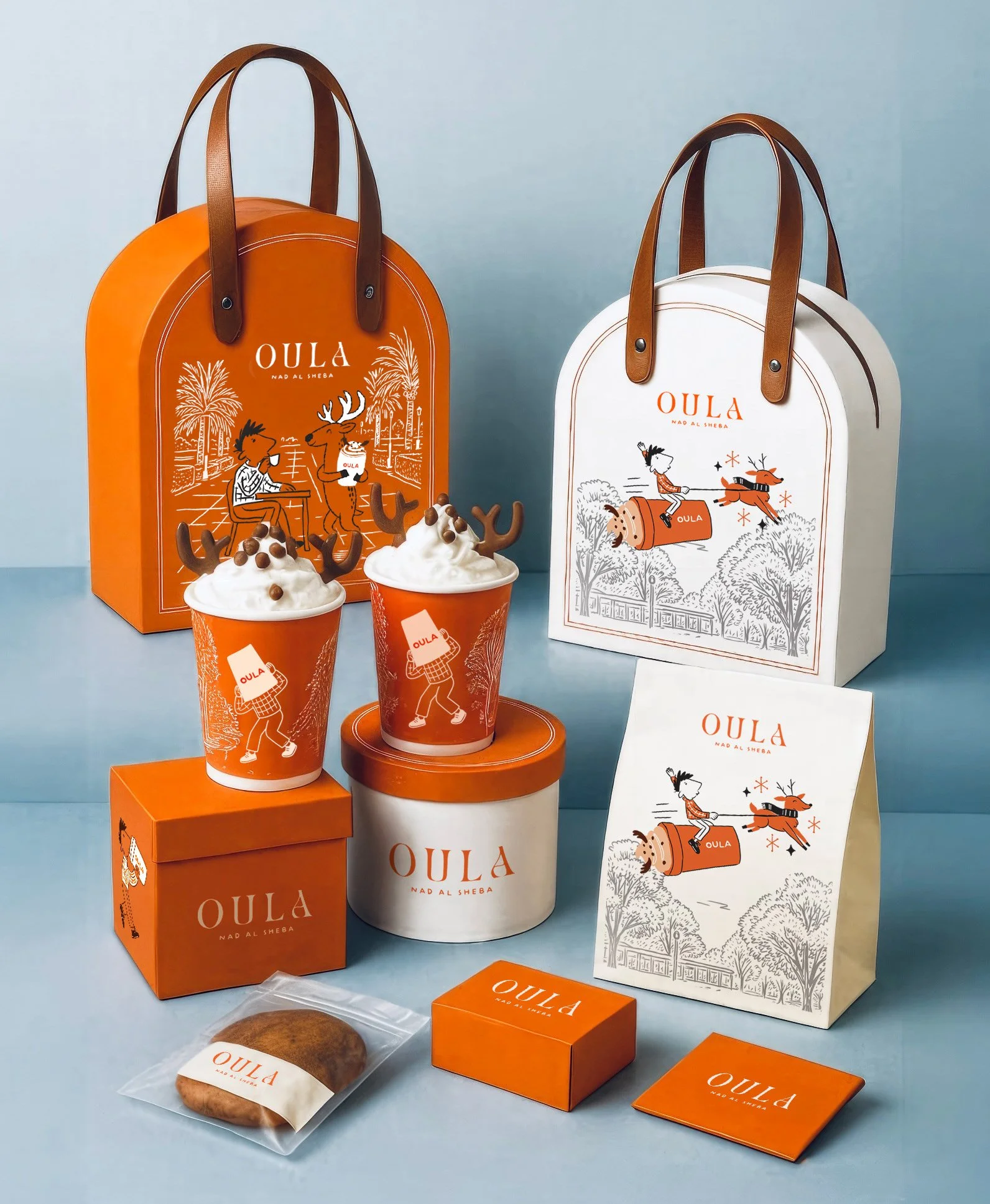 Premium chocolate and drink packaging