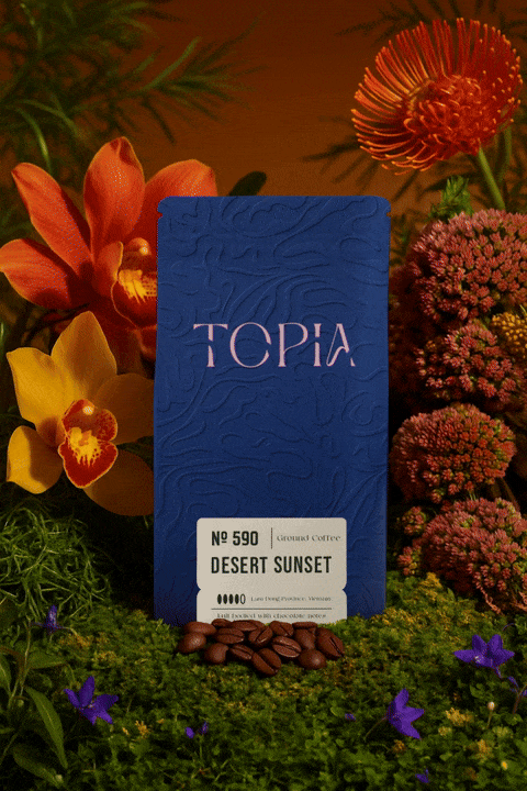Specialty coffee brand packaging