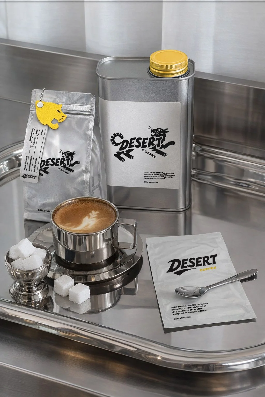 Specialty coffee brand packaging