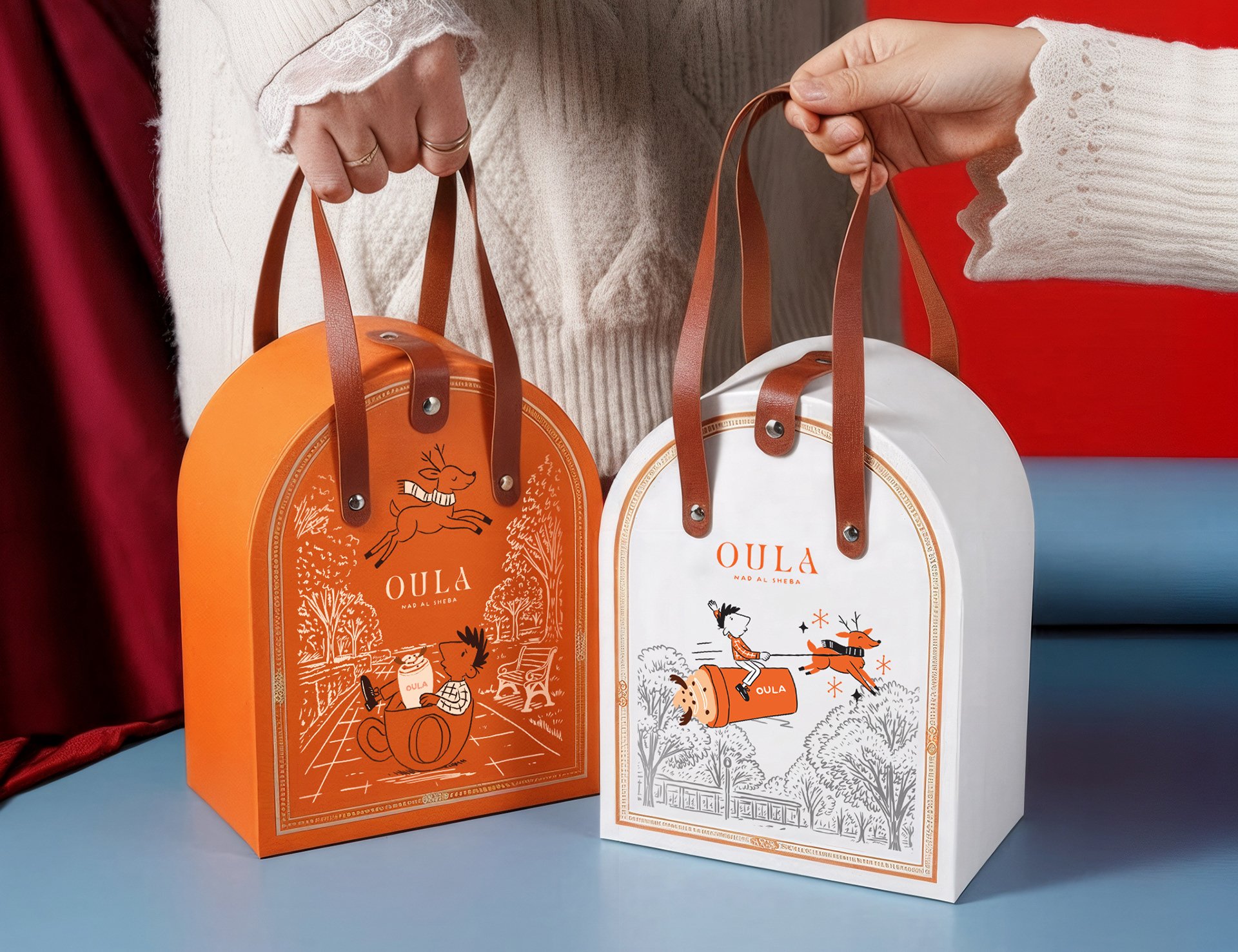 Premium chocolate and drink packaging