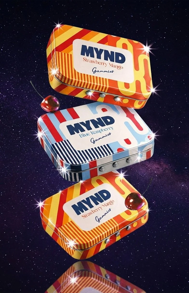 Functional mushrooms branding and packaging