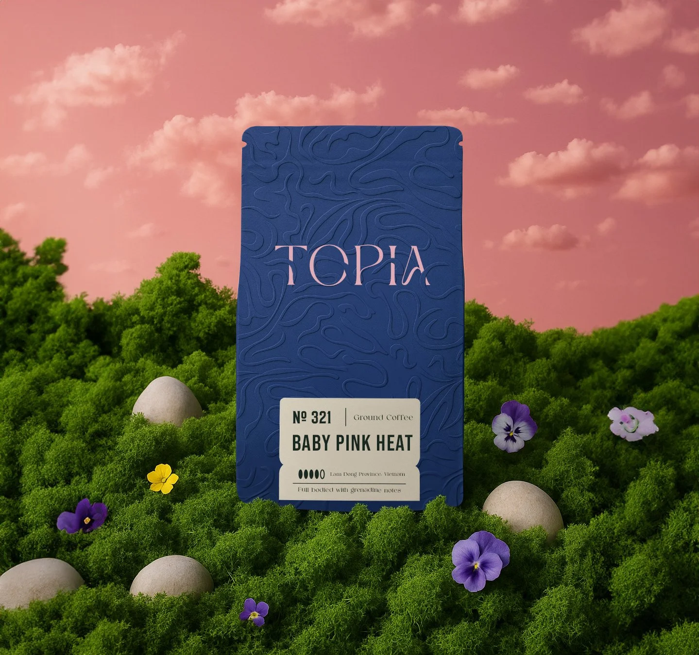 Specialty coffee brand packaging