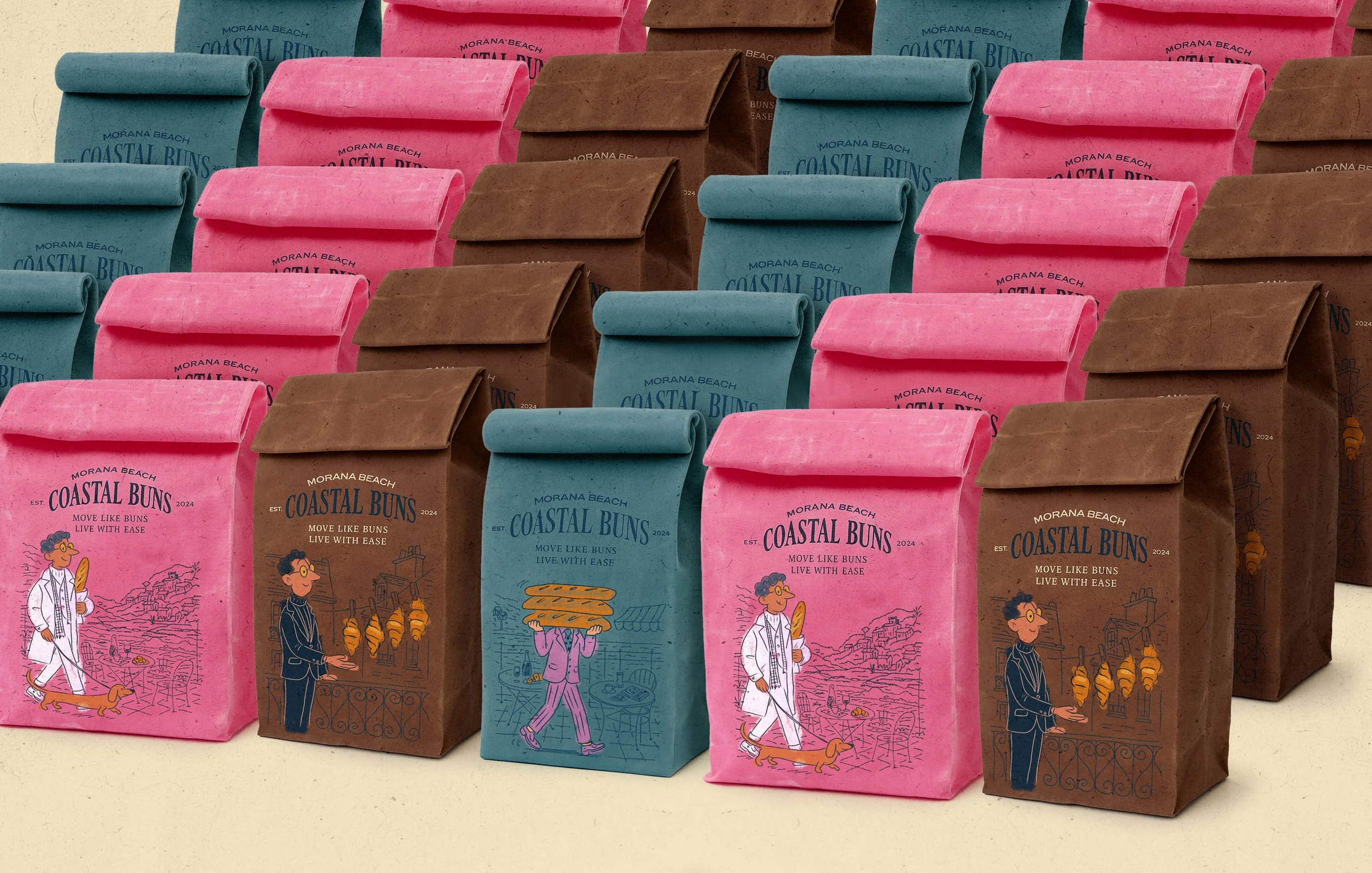 Premium bakery branding and packaging