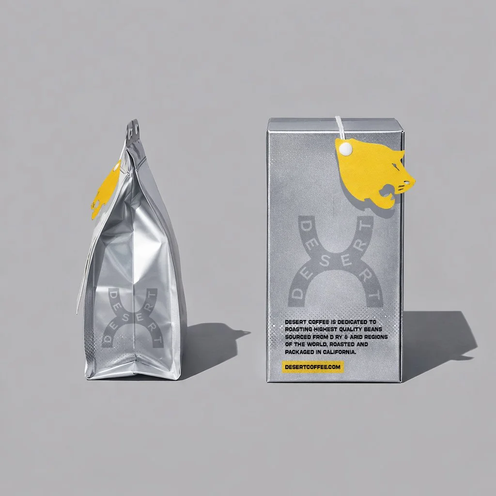 Specialty coffee brand packaging