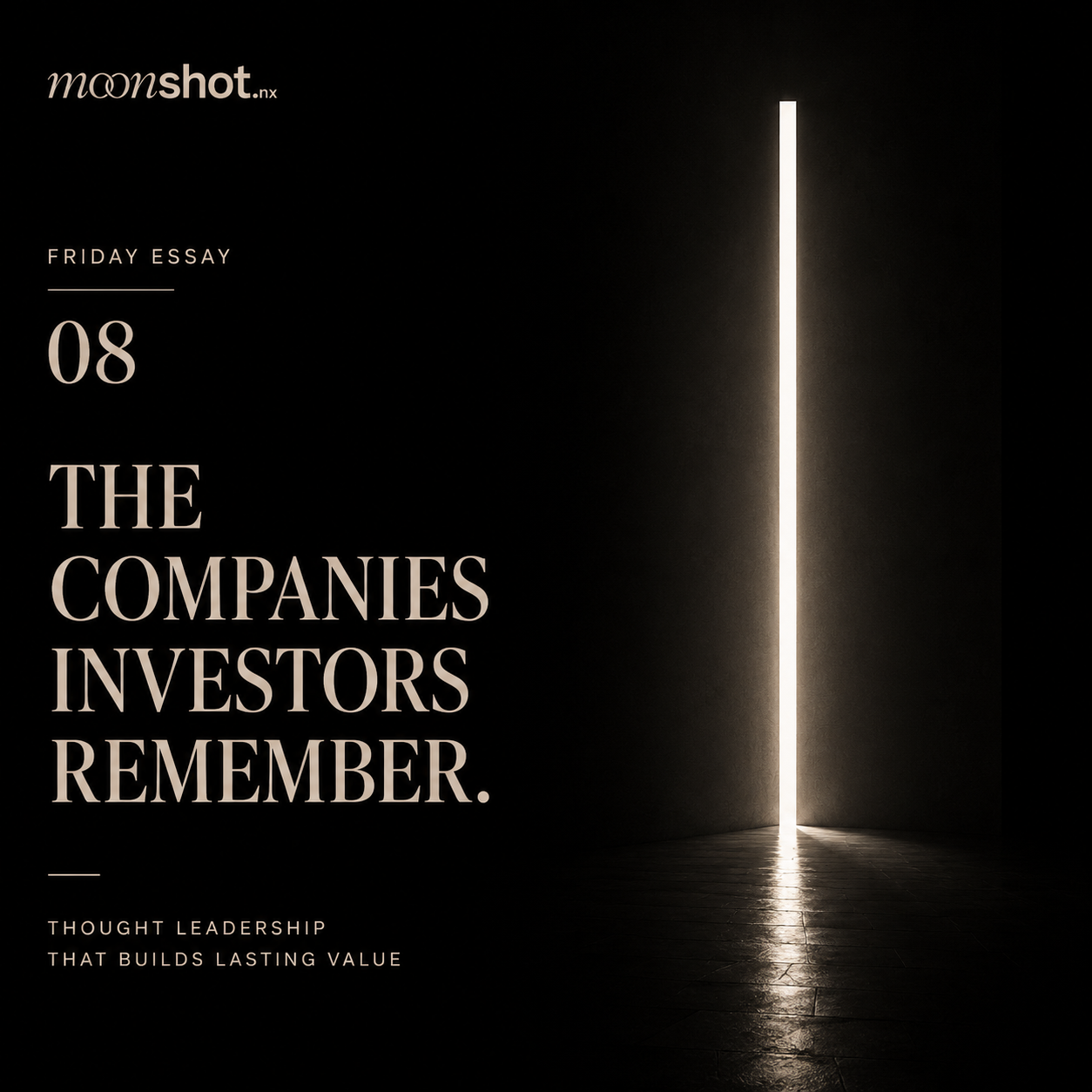 The Companies Investors Remember