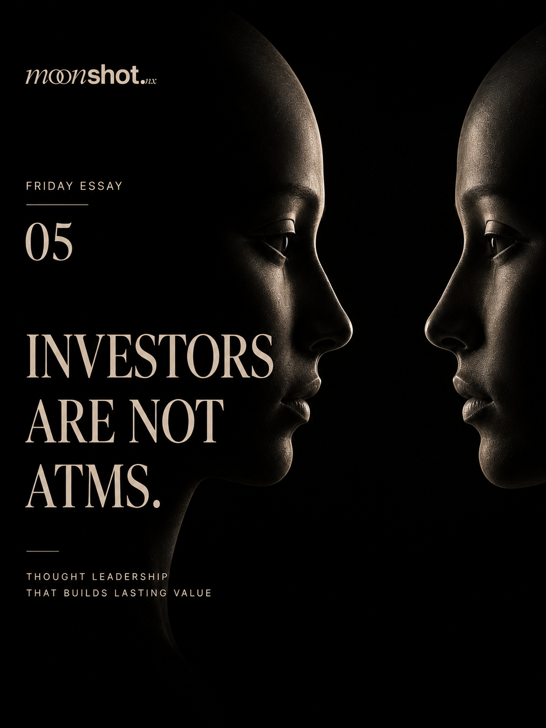 Investors Are Not ATM’s